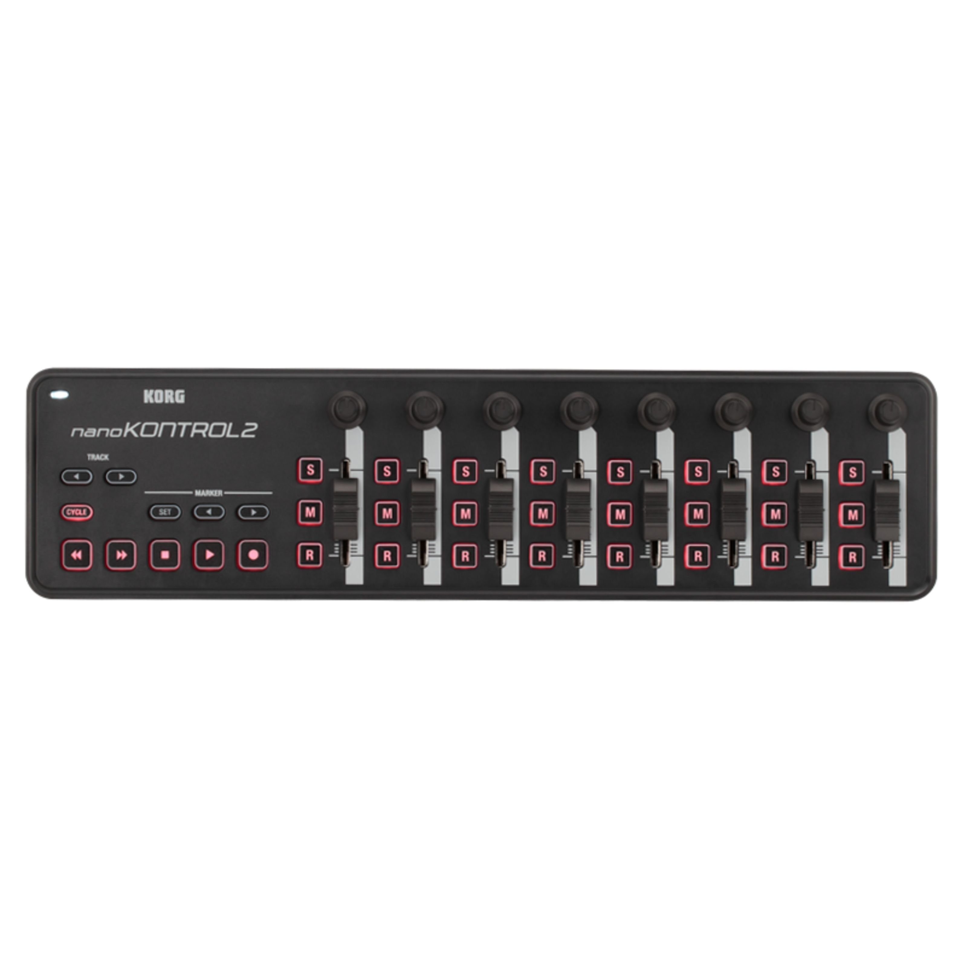 Korg Mischpult, (Hardware Controller, DAW Controller), nanoKONTROL 2 black - DAW Controller