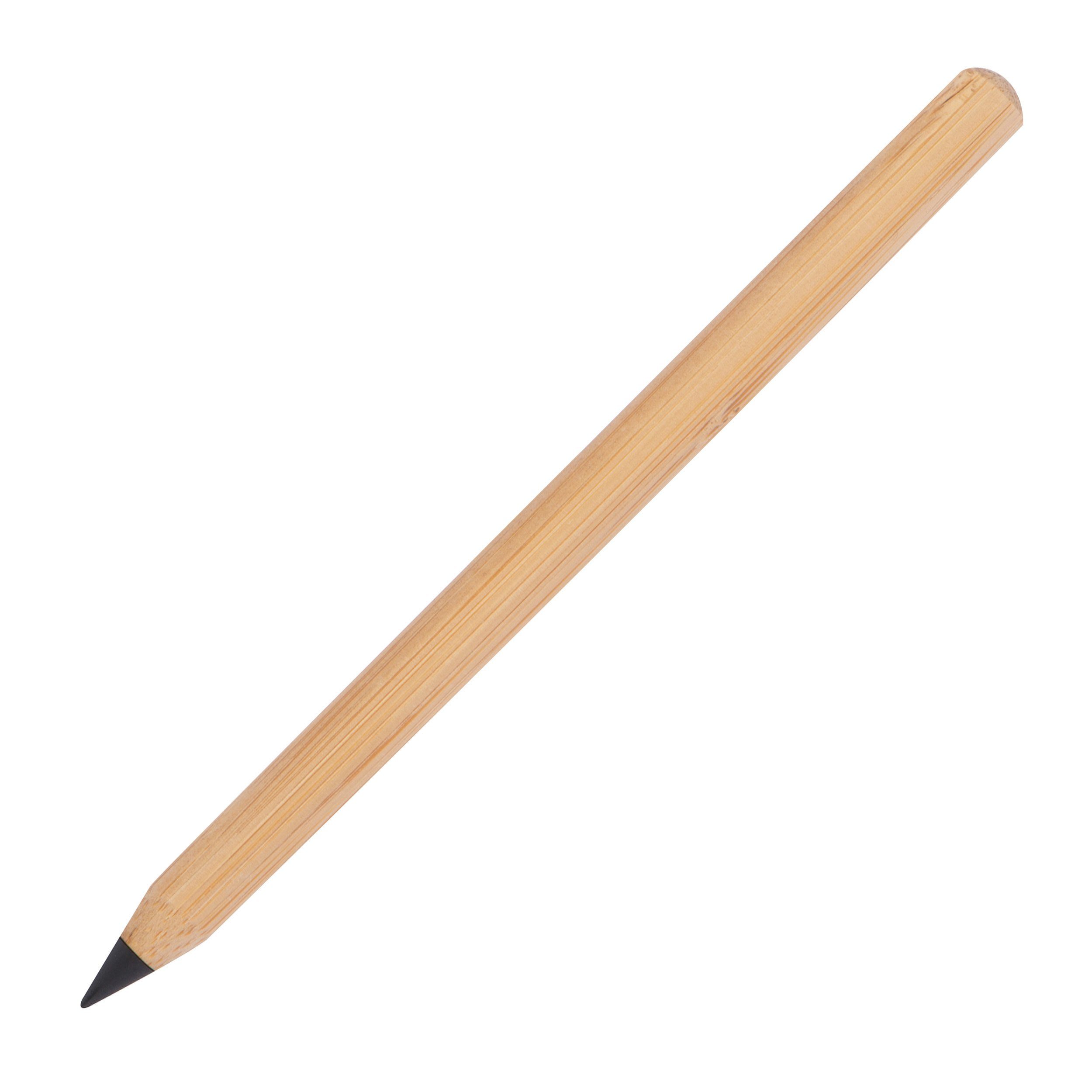 Livepac Office Bleistift Endlos Schreibgerät / tintenlos / aus Bambus mit legierter Mine