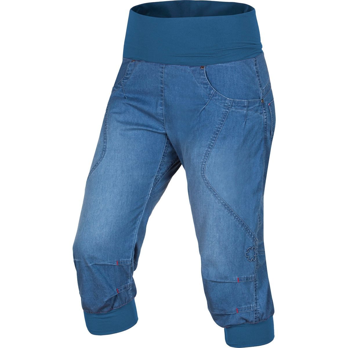 Ocun Funktionsshorts Noya Jeans Shorts Ultraleichte, flexible Shorts mit funktionalem Schnitt, ideal für