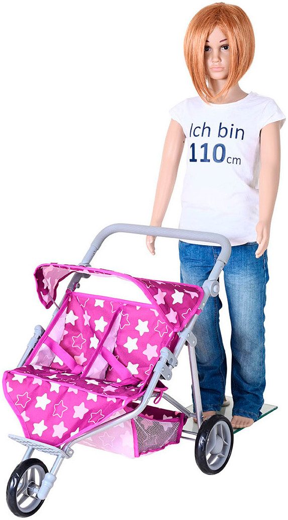 Knorrtoys® Puppen-Zwillingsbuggy Duo günstig online kaufen
