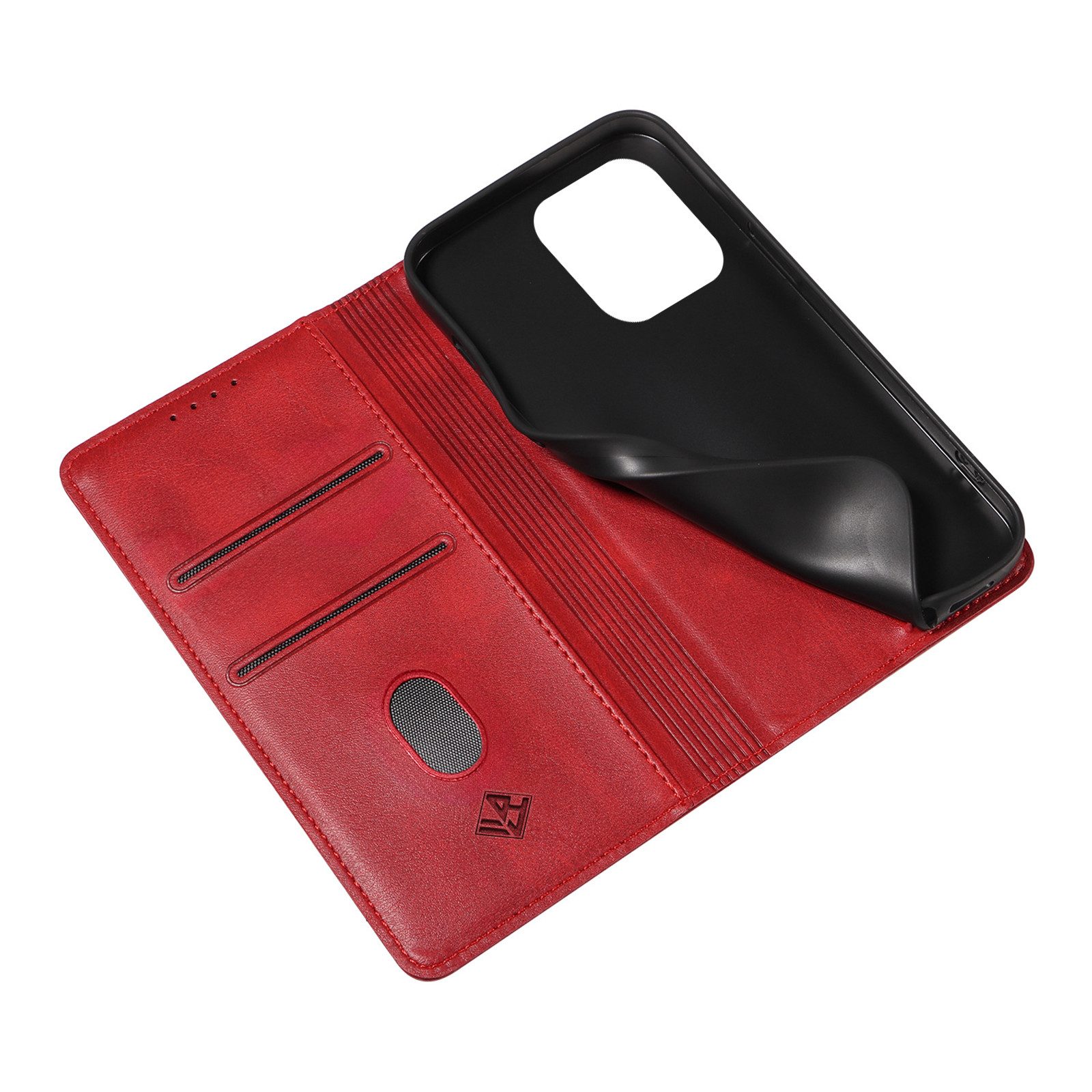 Tec-Expert Handyhülle Tasche Hülle für Apple iPhone 11 Pro Max 6.5 Zoll, 6.5", Cover Klapphülle Case mit Kartenfach Fliphülle aufstellbar – Bild 3 von 5