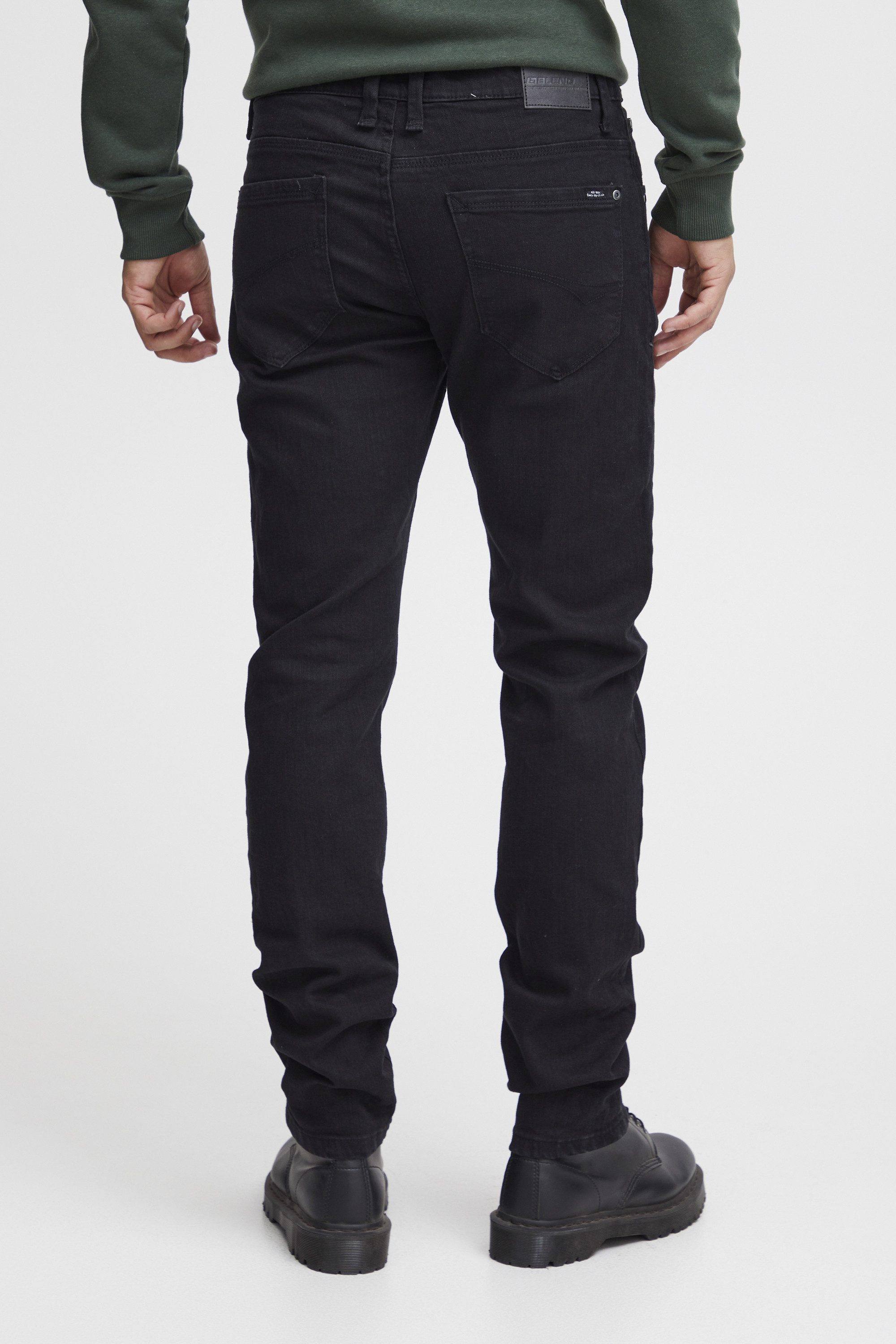 Blend 5-Pocket-Jeans BHTwister Jeanshose mit normalem Bund und schmalem Bein - Twister Fit