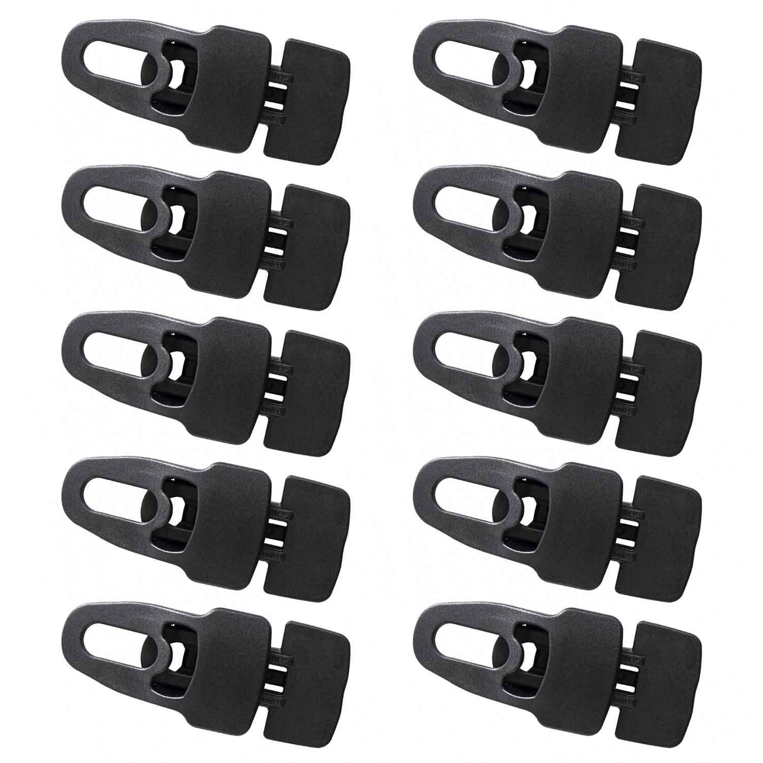 Zielscheibe Midi - Clip Holdon® Schwarz im Set zu je 10 Stück