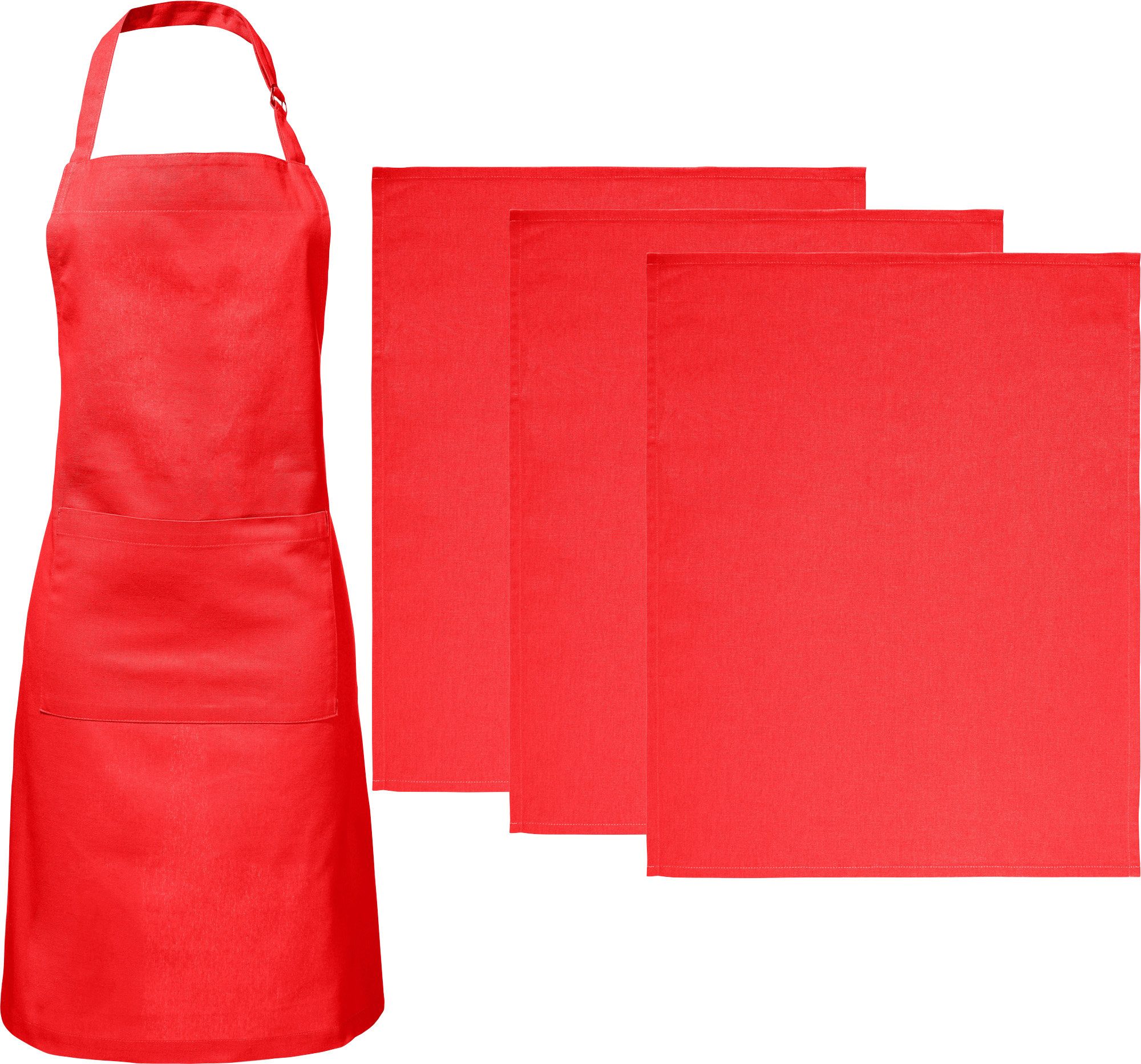 REDBEST Geschirrtuch Küchen-Set "Tulsa" 4-tlg., (4-tlg), günstig online kaufen
