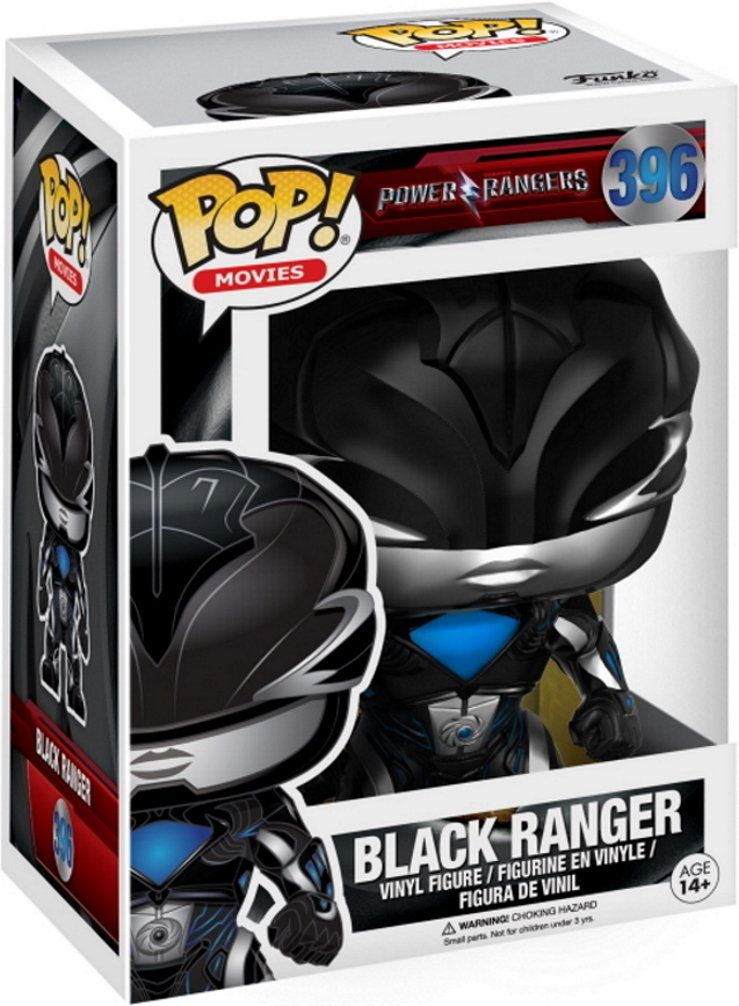 Funko Spielfigur Power Rangers - Black Ranger 396 Pop!