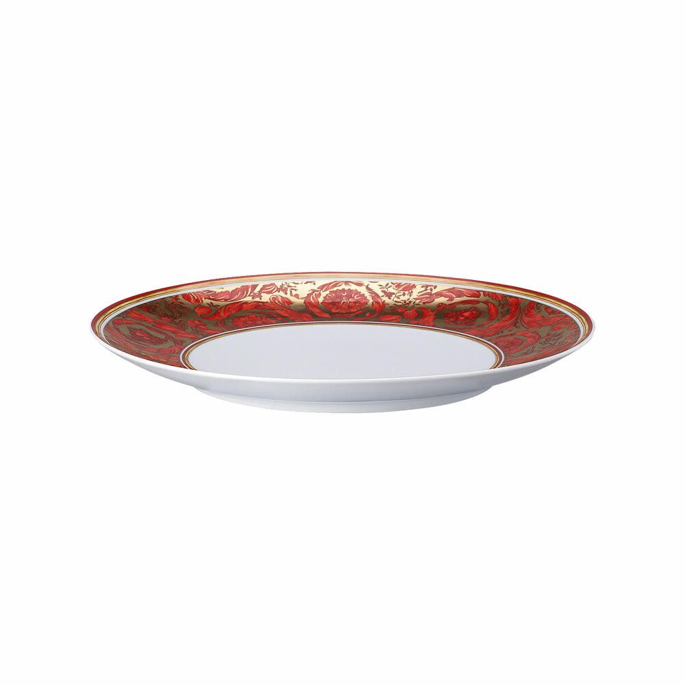Rosenthal meets Versace Speiseteller Medusa Garland Red 28 cm