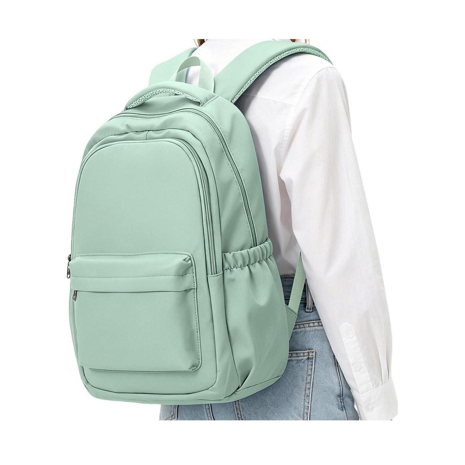 LuxusKollektion Schulrucksack Schulrucksack Teenager Mädchen Jungen Hellgrün