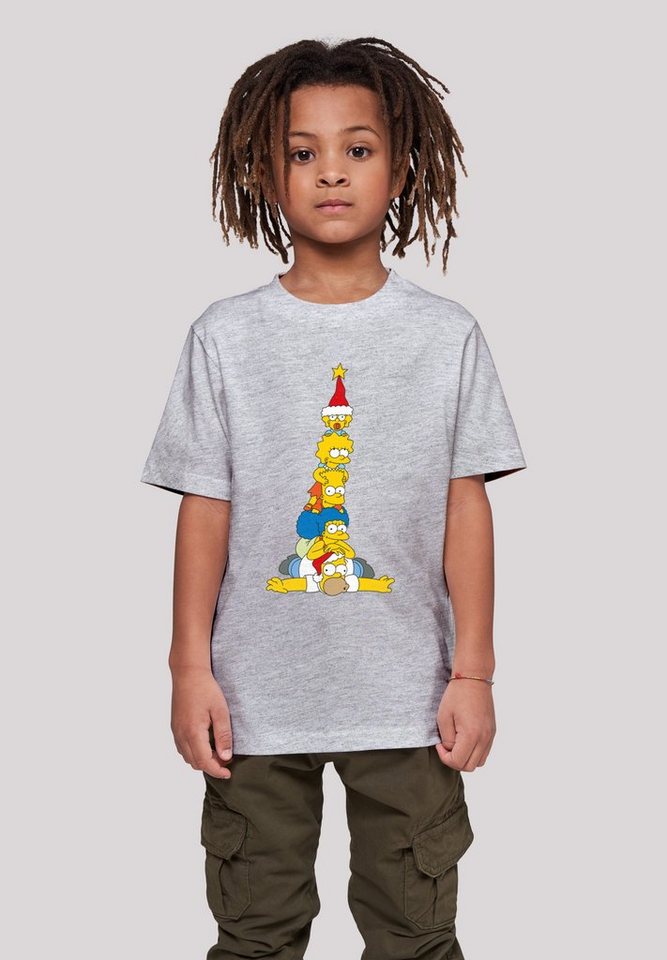 F4NT4STIC T-Shirt The Simpsons Family Christmas Weihnachtsbaum Print, Sehr  weicher Baumwollstoff mit hohem Tragekomfort