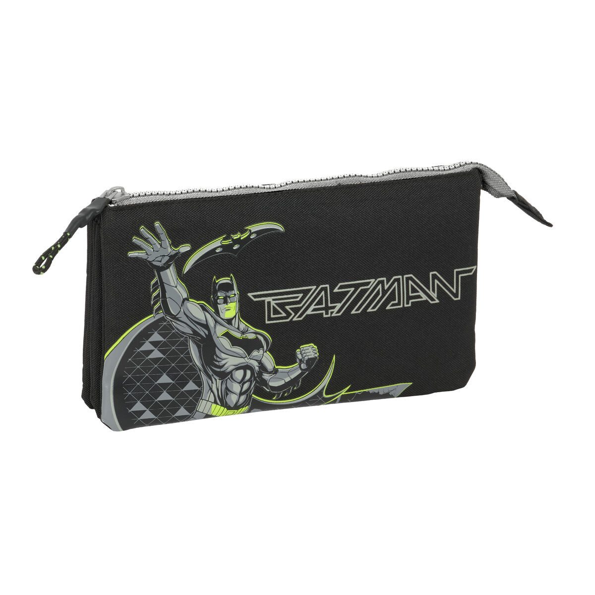 Batman Federtasche Allzwecktasche Batman Game over Schwarz 22 x 12 x 3 cm
