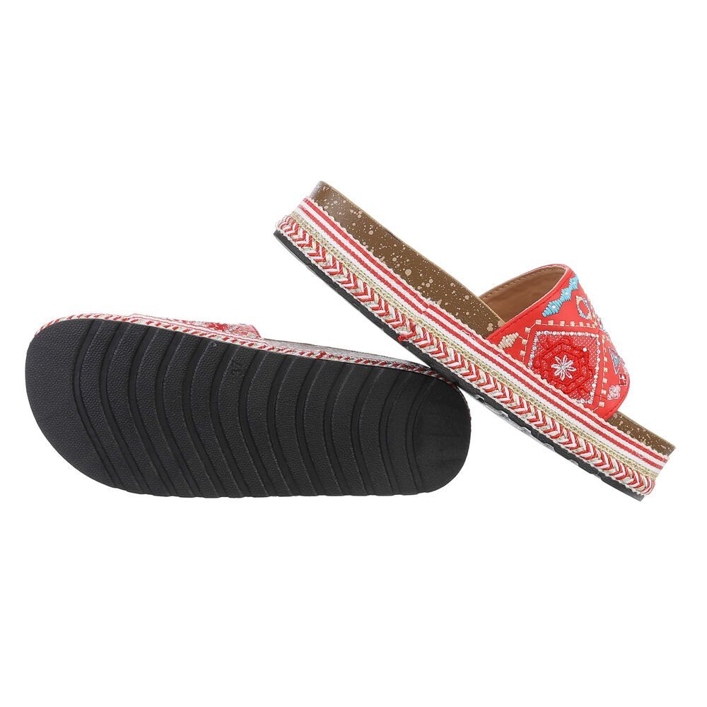 Ital-Design Damen Mules Freizeit Plateausandaletten (85698083) günstig online kaufen