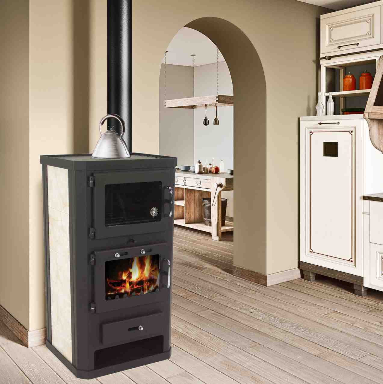 Apex Kaminofen Kaminofen 10kW Backfach + günstig online kaufen