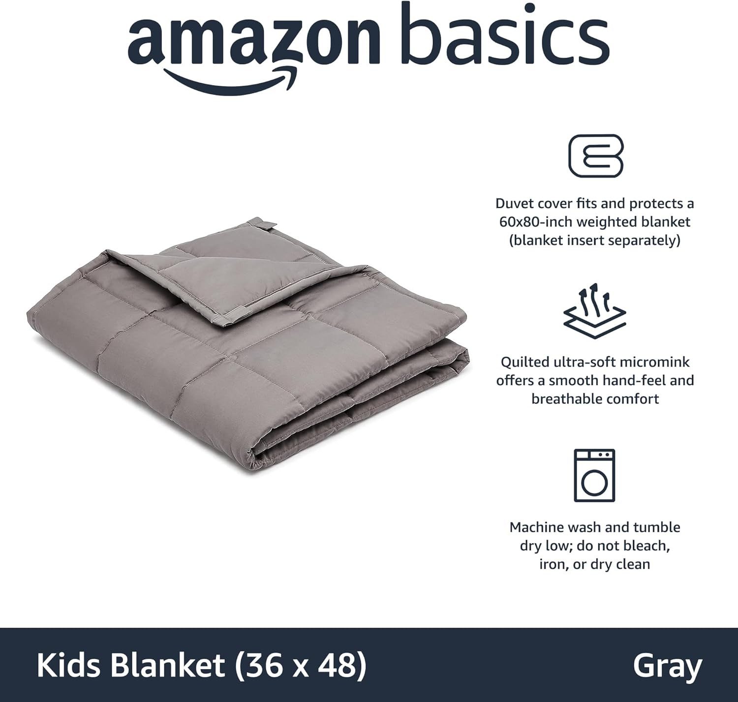 Amazon Basics Gewichtsdecke Amazon Basics Kinder-Gewichtsdecke, günstig online kaufen