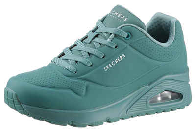 Skechers UNO-STAND ON AIR Кроссовки im monochromen Look, Freizeitschuh, Halbschuh, Schnürschuh