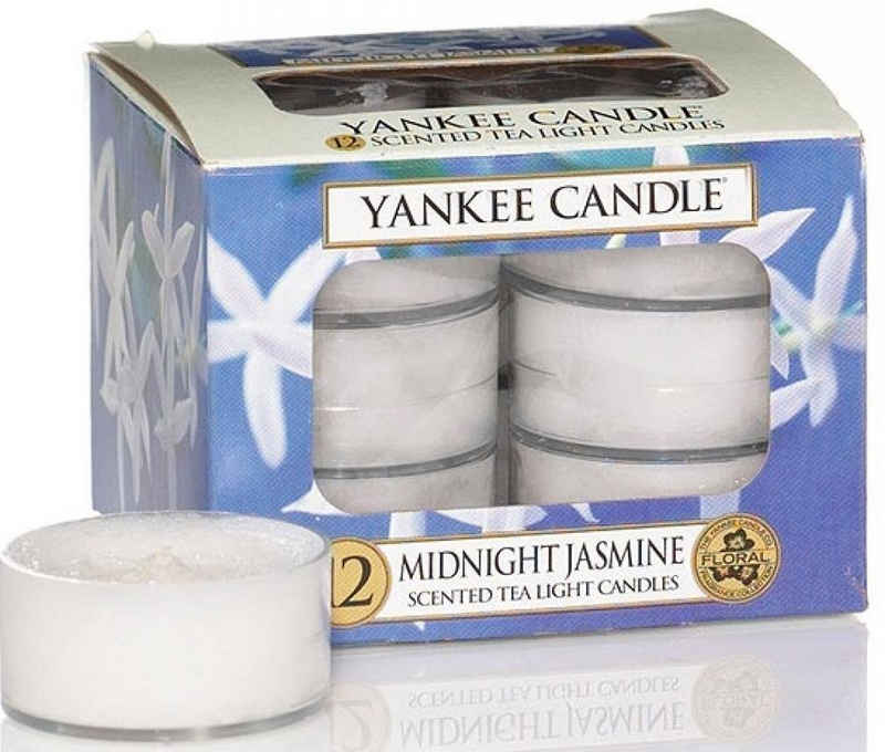 Yankee Candle Duftkerze »Yankee Candle Midnight Jasmine Teelicht 12x9,8 g« (Teelicht)
