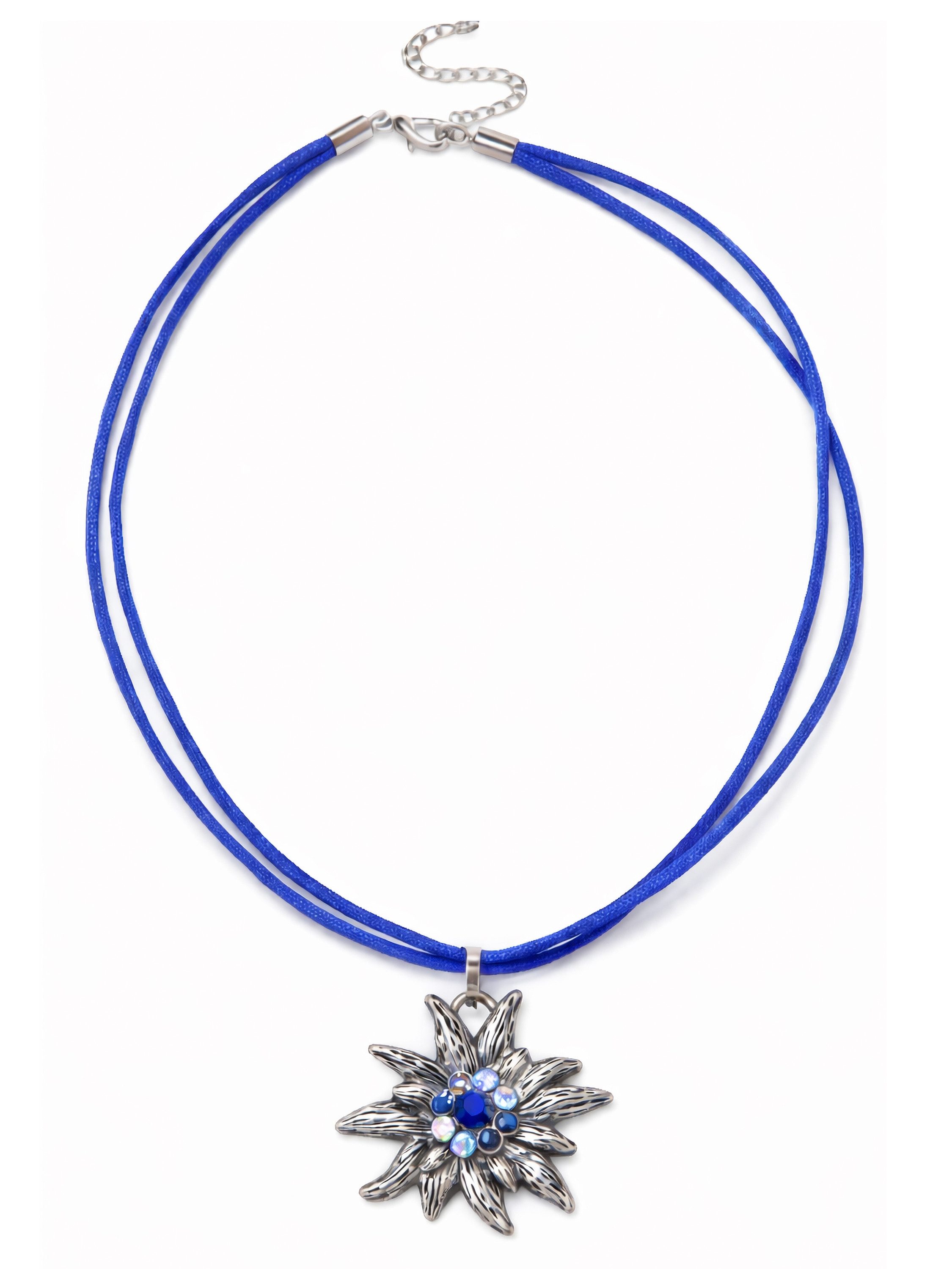 Allgäu Rebell Collier Maria, mit Edelweiß