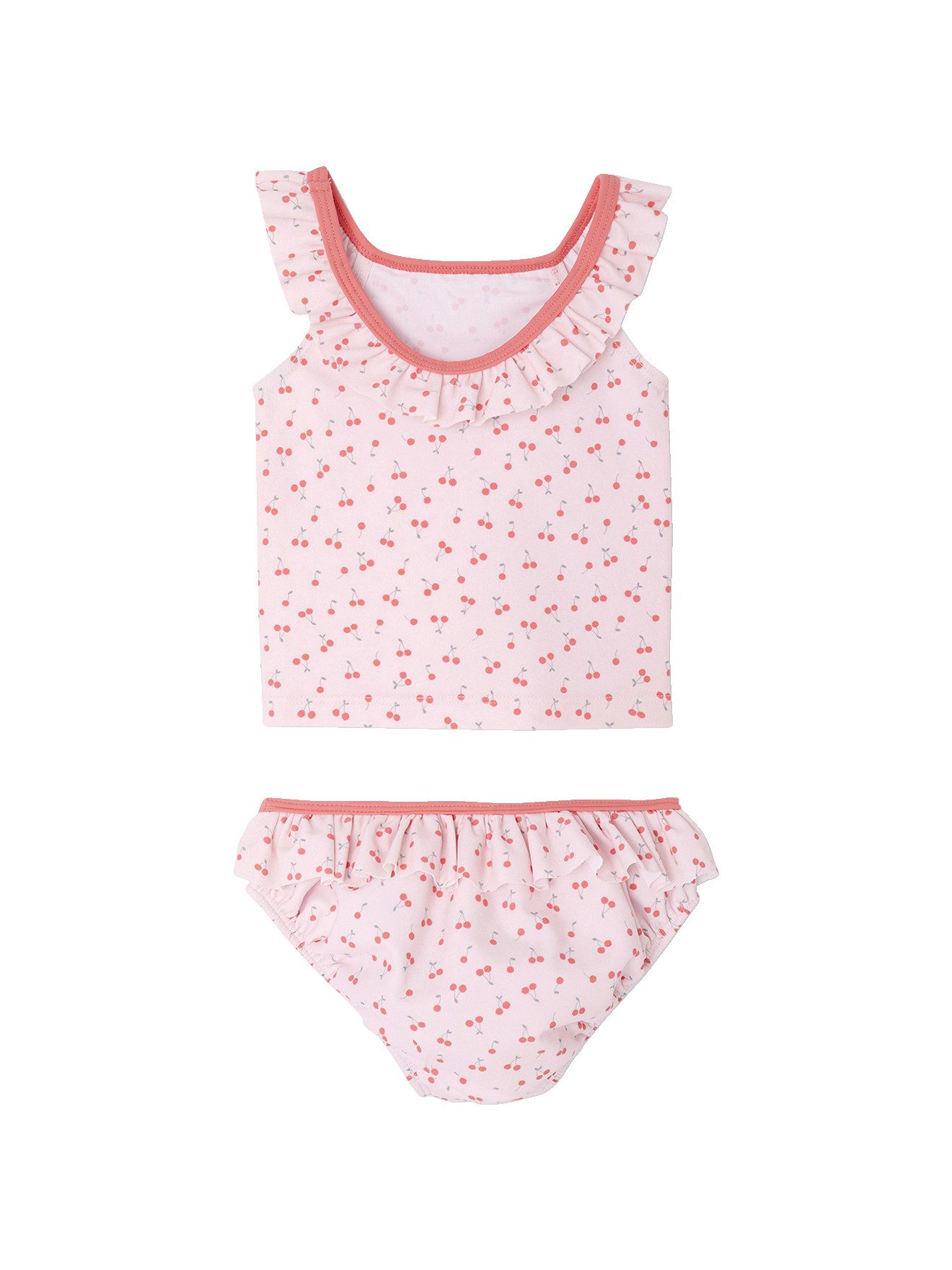 vertbaudet Badeanzug Mädchen Baby Bikini mit integrierter Schwimmwindel