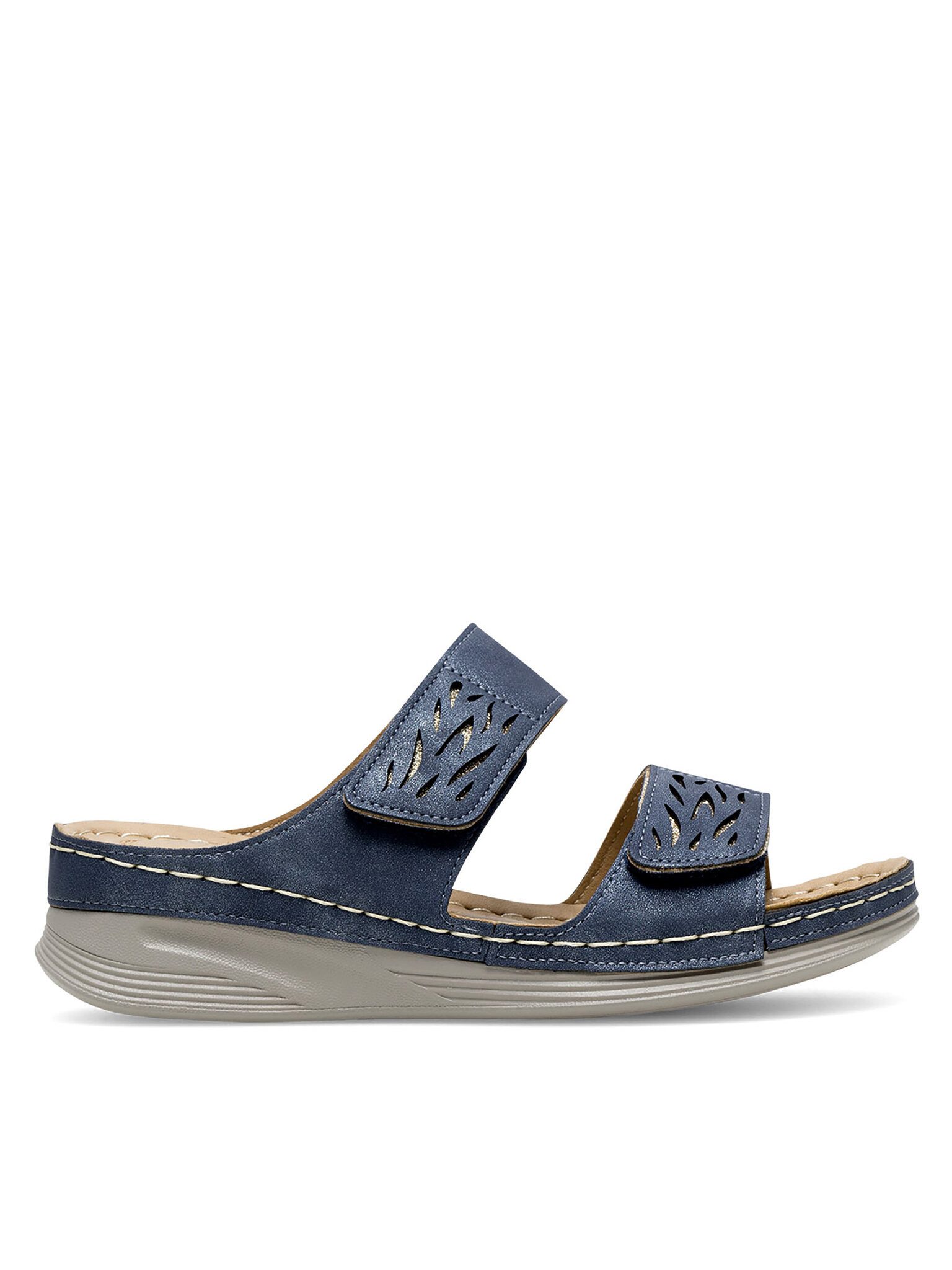 Clara Barson Pantoletten WYL05010-11 Blau Pantolette günstig online kaufen