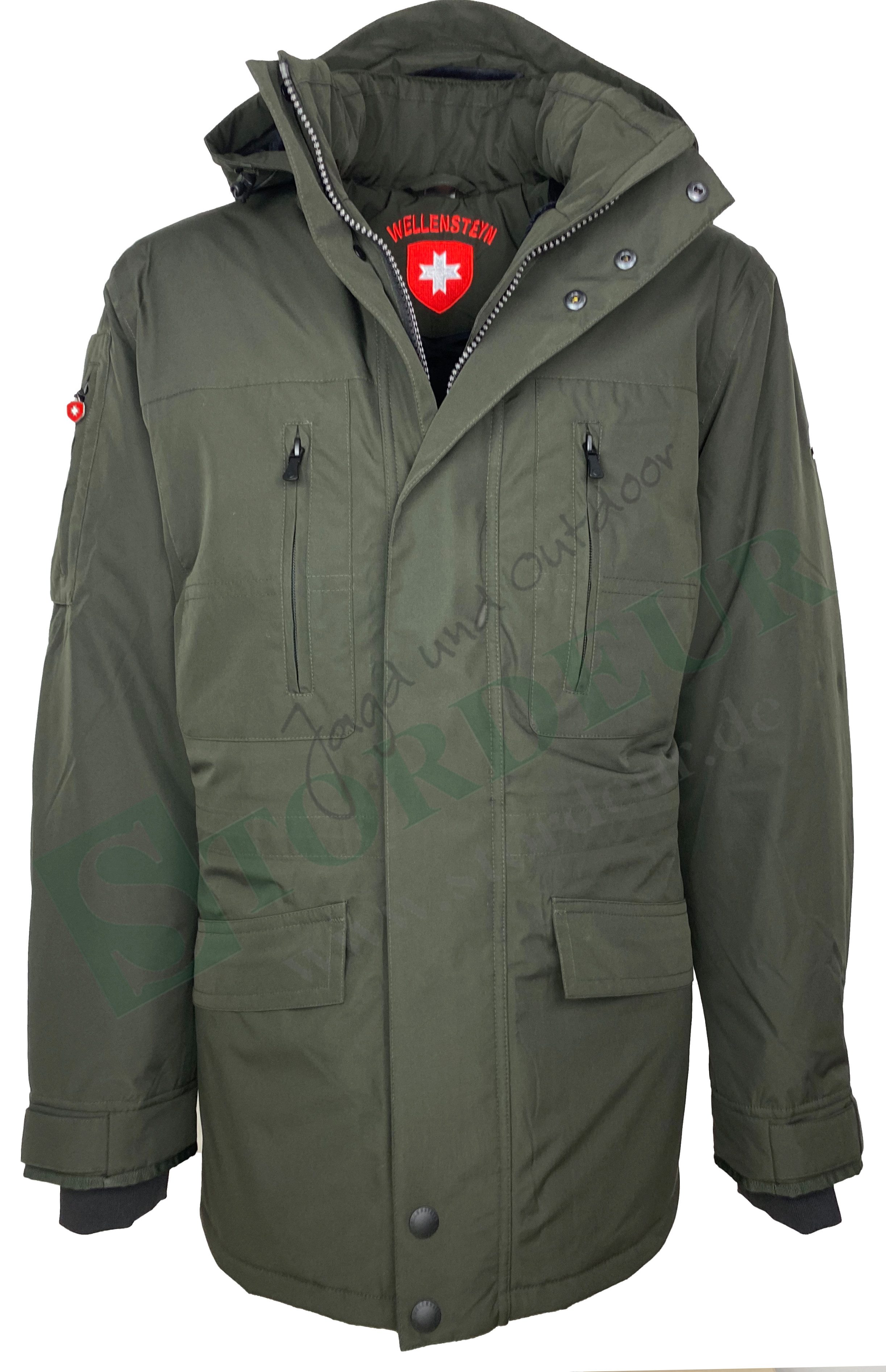 Wellensteyn Outdoorjacke WELLENSTEYN Golfjacke Winter Darkarmy günstig online kaufen