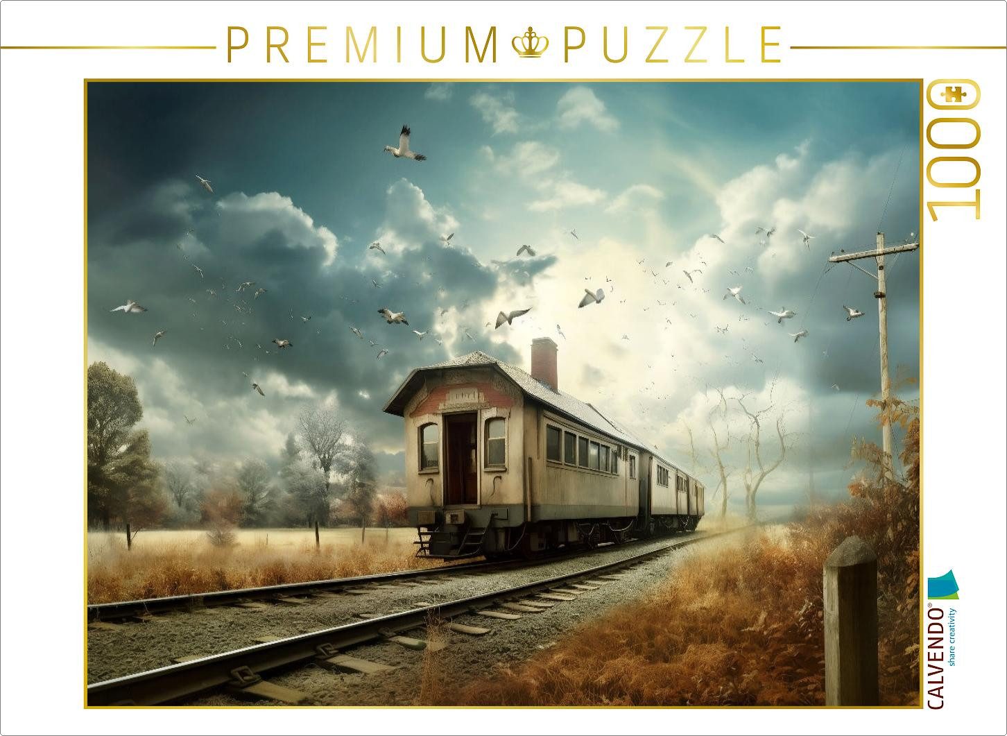 Puzzle CALVENDO Puzzle Ein Motiv aus dem Kalender "Unheimliche Behausungen"