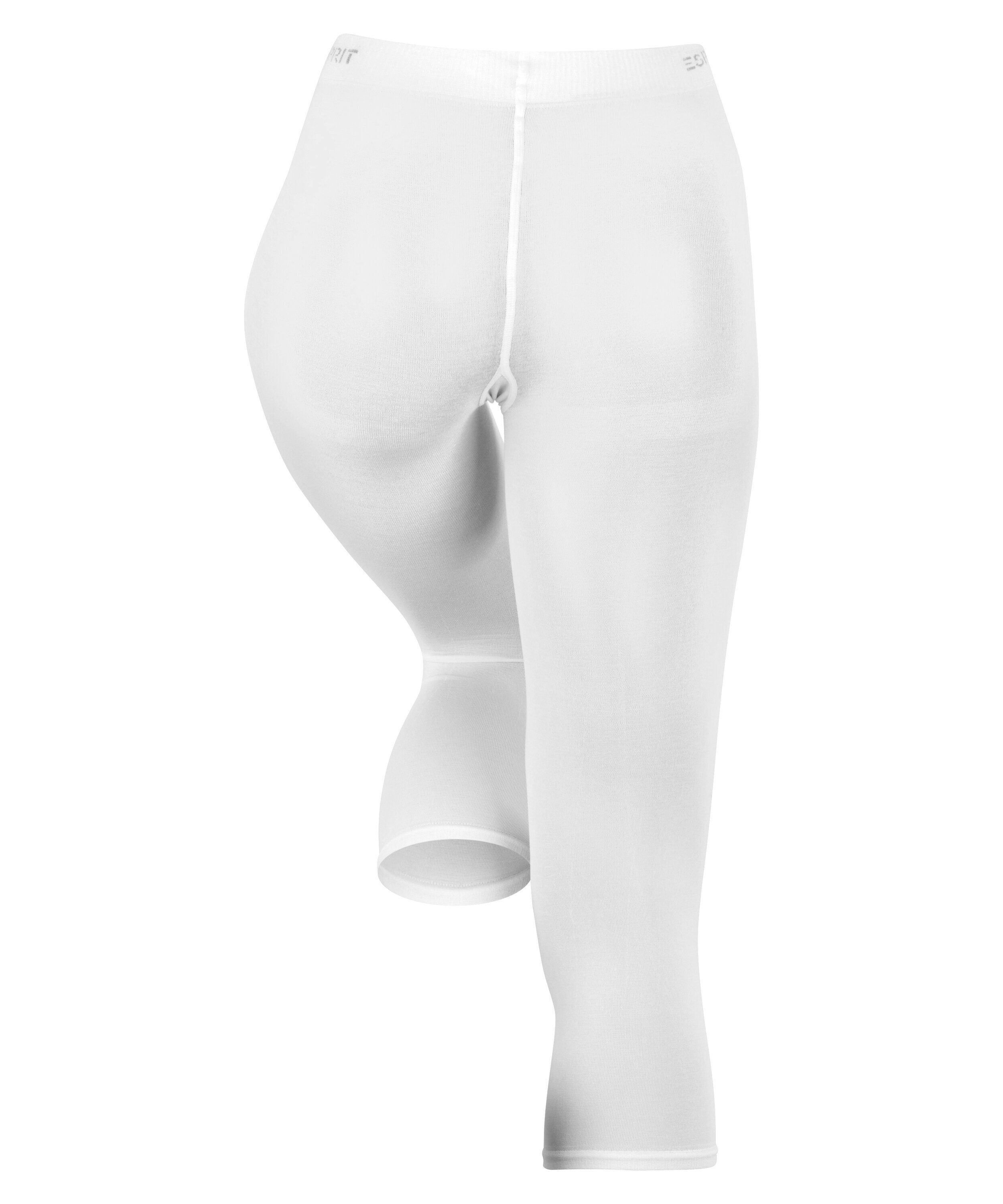 Esprit Feinstrumpfhose Cotton Capri 50 DEN elegant, fein, knöchellang, matt, rutschfest, nicht glänzend