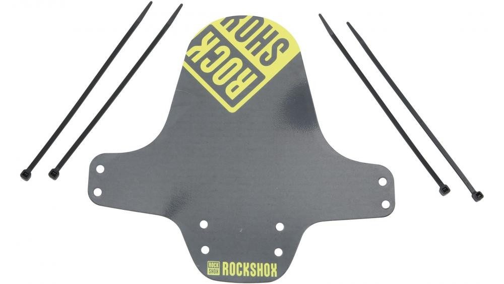 RockShox Schutzblech RockShox VR-Steckblech Fender schwarz gelb - Spritzschutz für Federgab