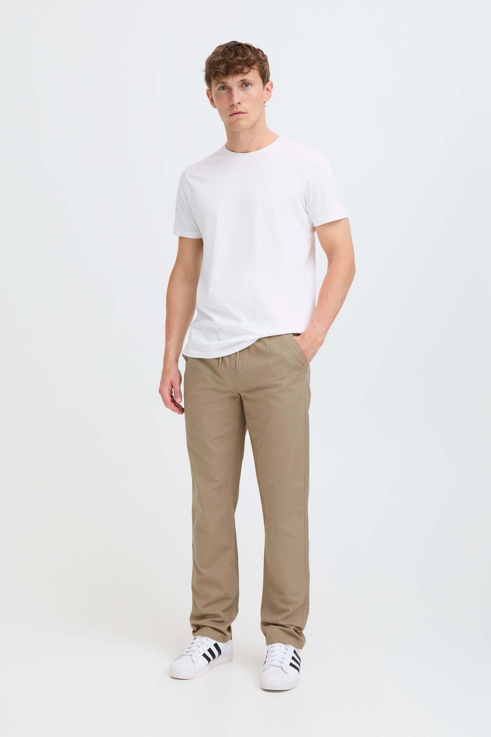 Blend Chinohose BHBraza Stoffhose mit elastischem Bund und geradem Beim - Regular Fit