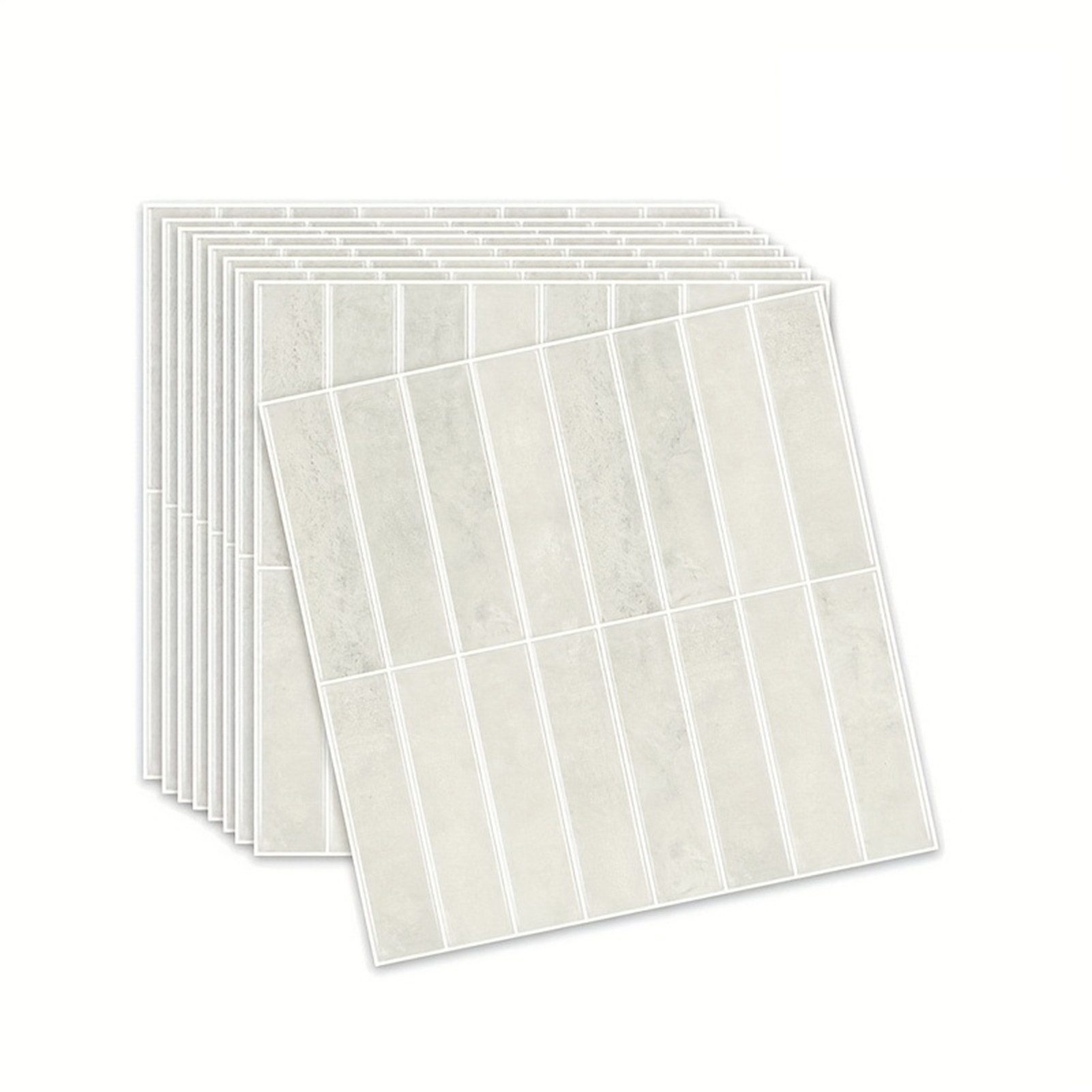 Jumpeak 3D Wandpaneel 3D Wandverkleidung Steinoptik PVC Wandaufkleber Tapete Selbstklebende, (12-tlg) Wandpaneele Selbstklebend,12Stück,für Wohnzimmer,Schlafzimmer