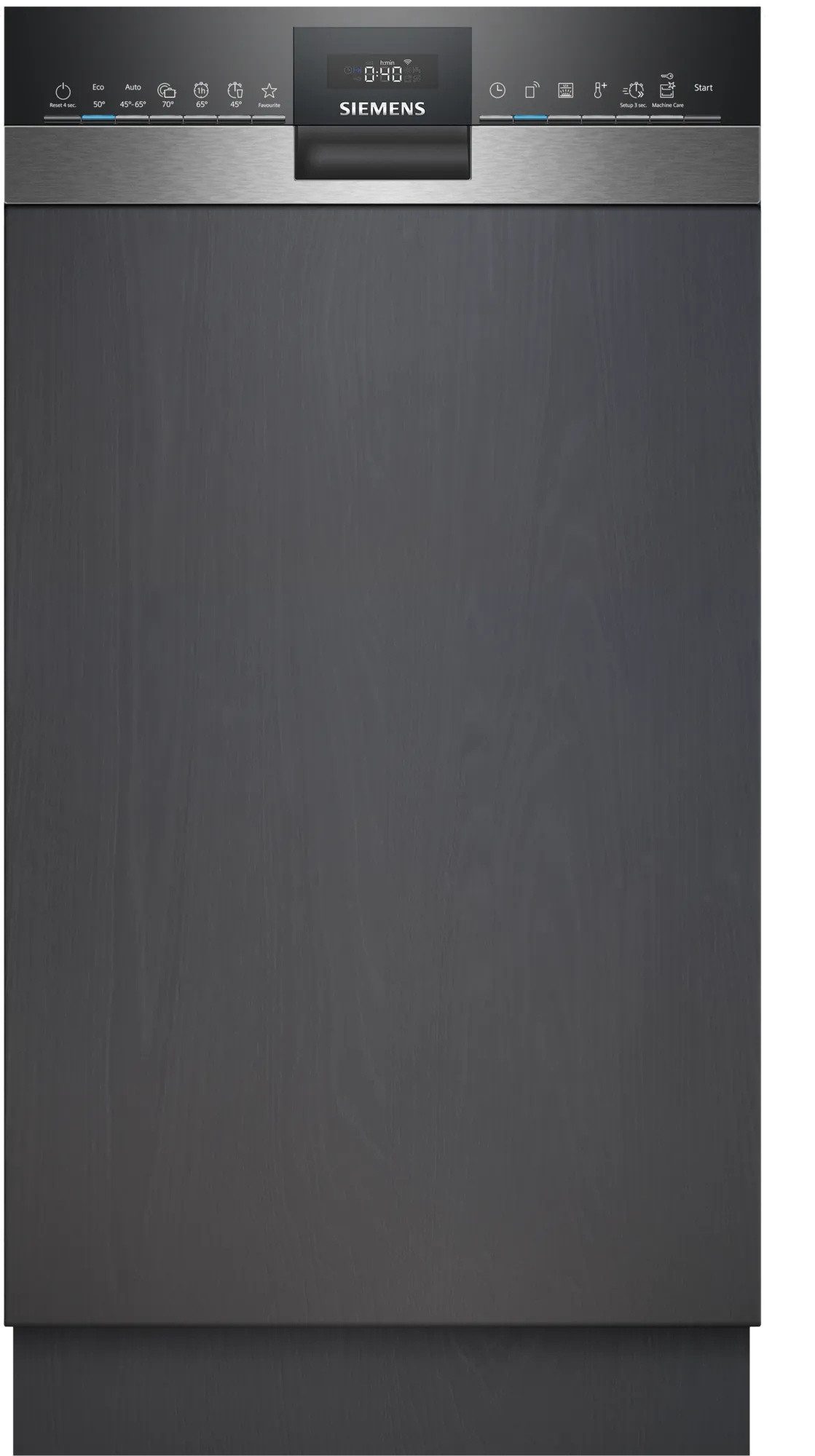 SIEMENS teilintegrierbarer Geschirrspüler iQ300 SR53ES25KE, 10 Maßgedecke, varioSpeed Plus, Vario Flex Korbsystem, programmDownload