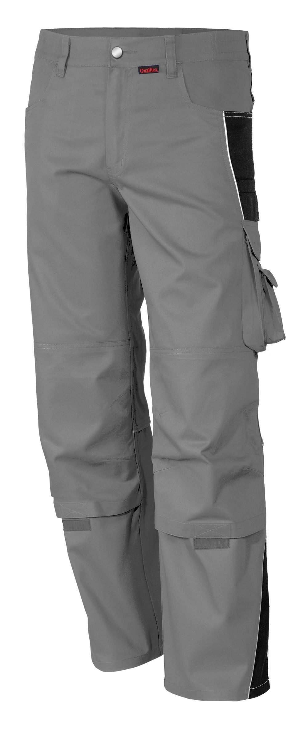 Qualitex Workwear Arbeitsbundhose strapazierfähige PROfessionals Arbeitshose aus faserverstätktem Gewebe (1-tlg) MG 245 g Schutzhose - 11 …