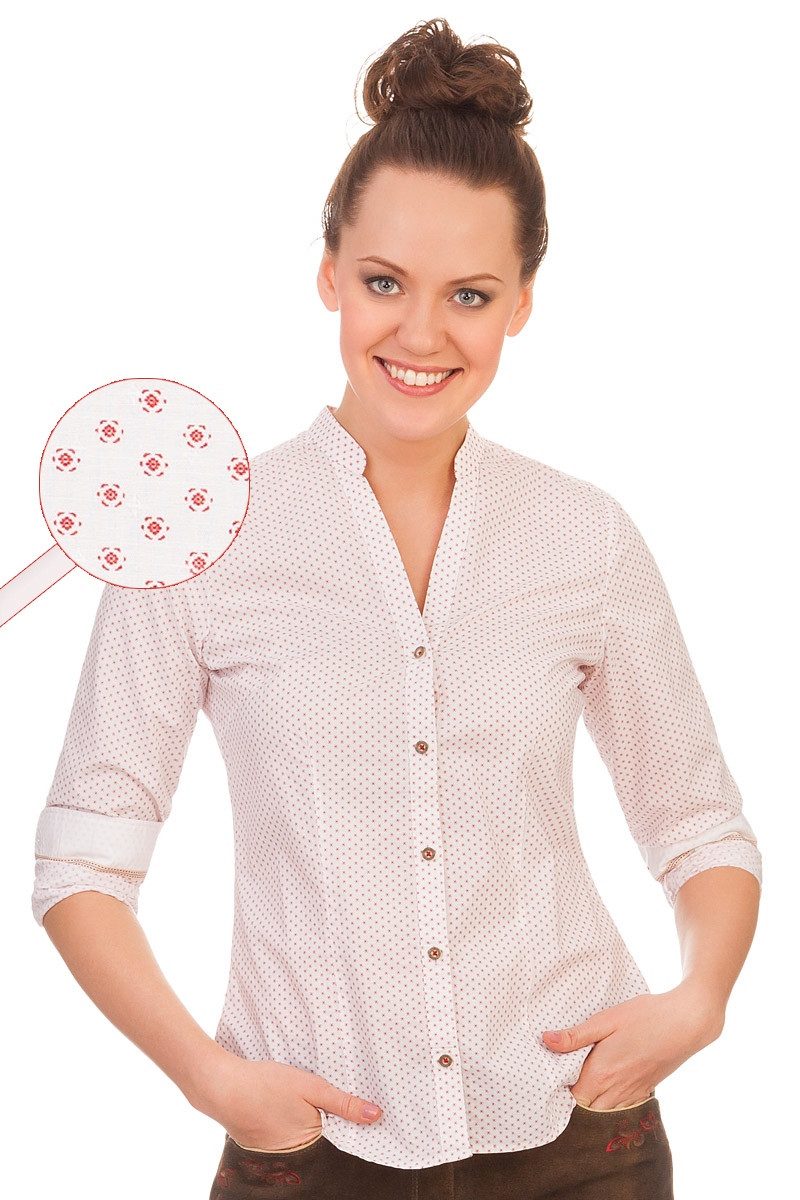 Trachtenbluse Trachtenbluse - DAIANE - rot