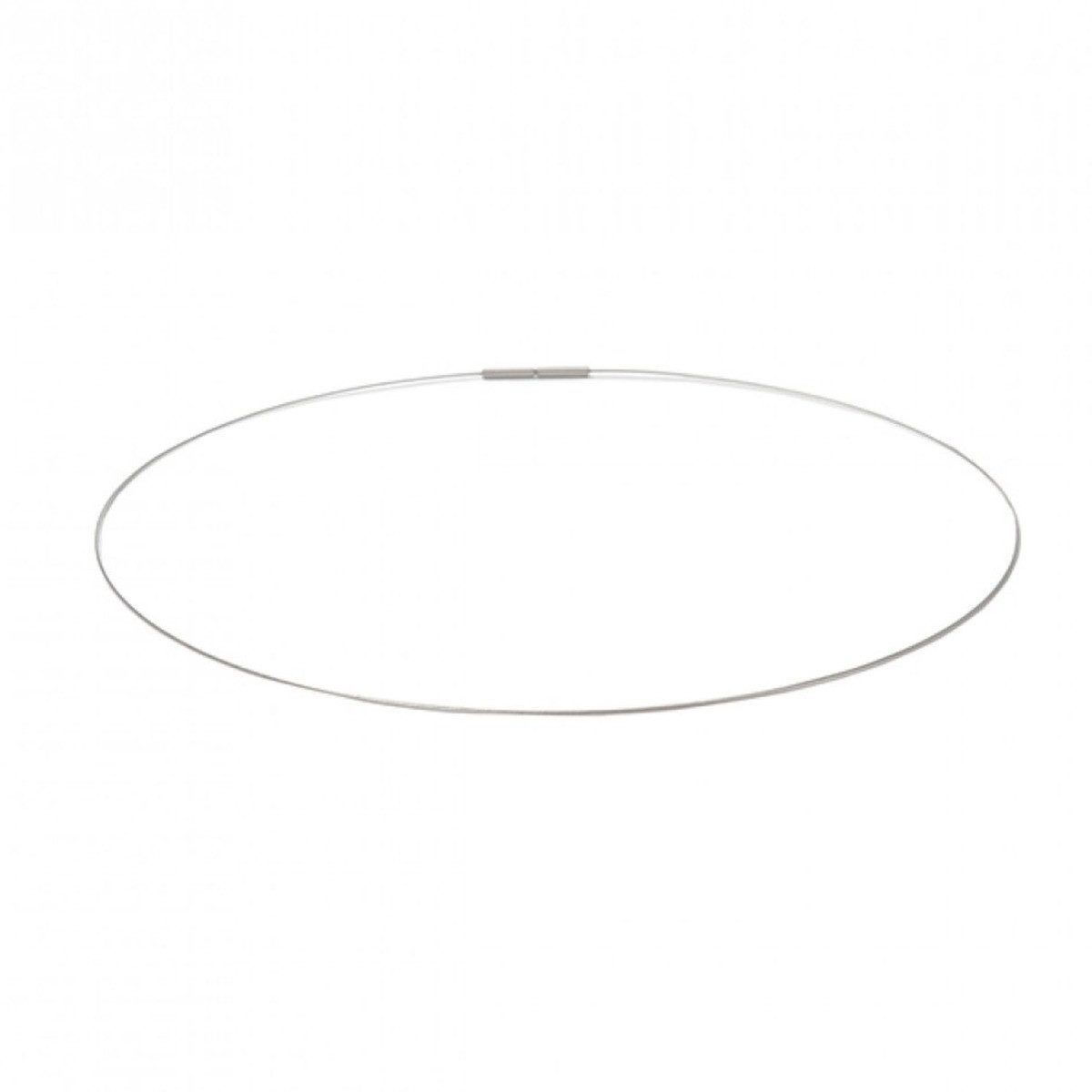 MONOMANIA Kette ohne Anhänger Monomania 40030-45 Kette Edelstahl-Seil Bajonettverschluss 45 cm