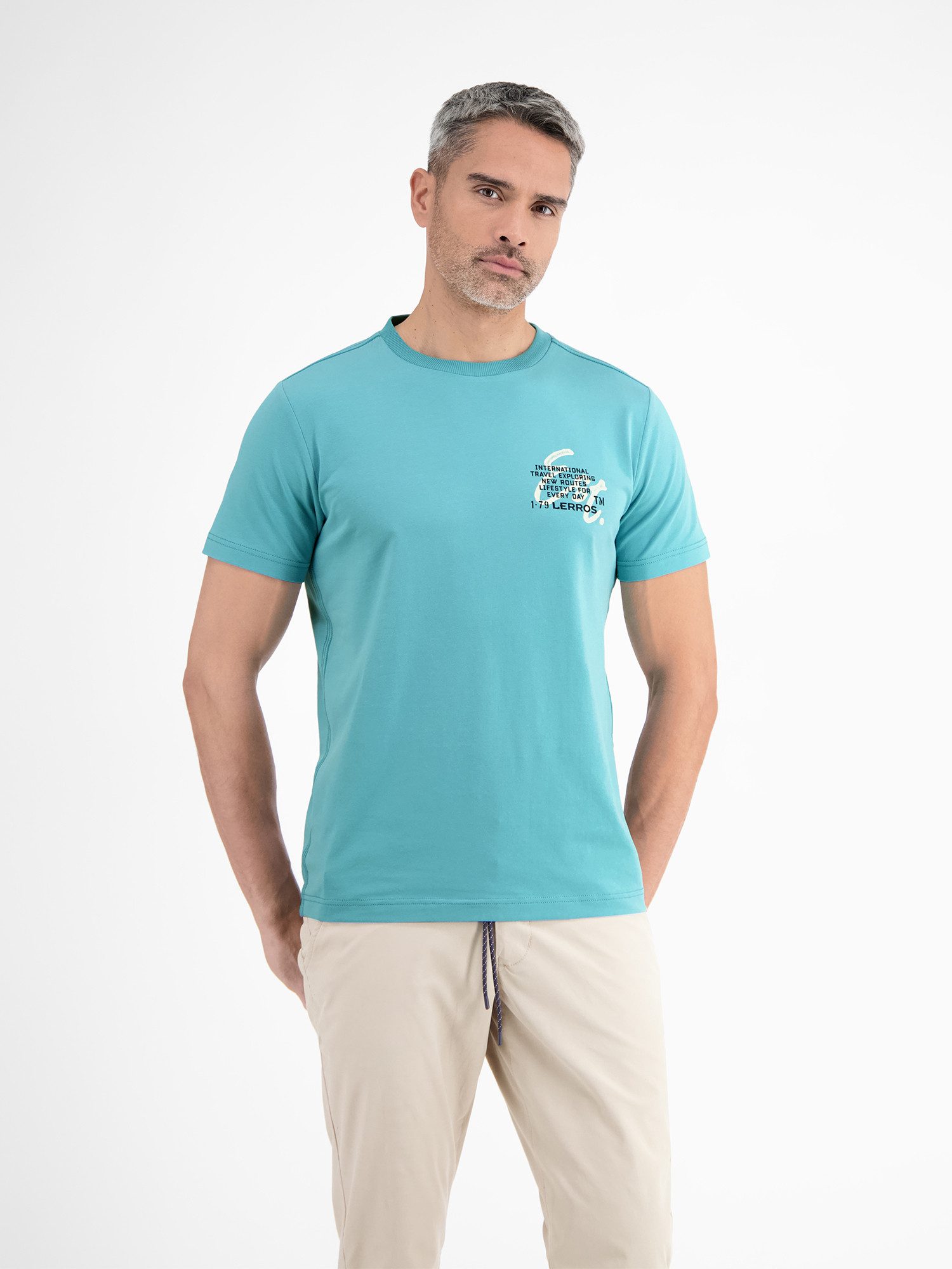 LERROS T-Shirt "LERROS Herren T-Shirt in weicher Jerseyqualität" günstig online kaufen
