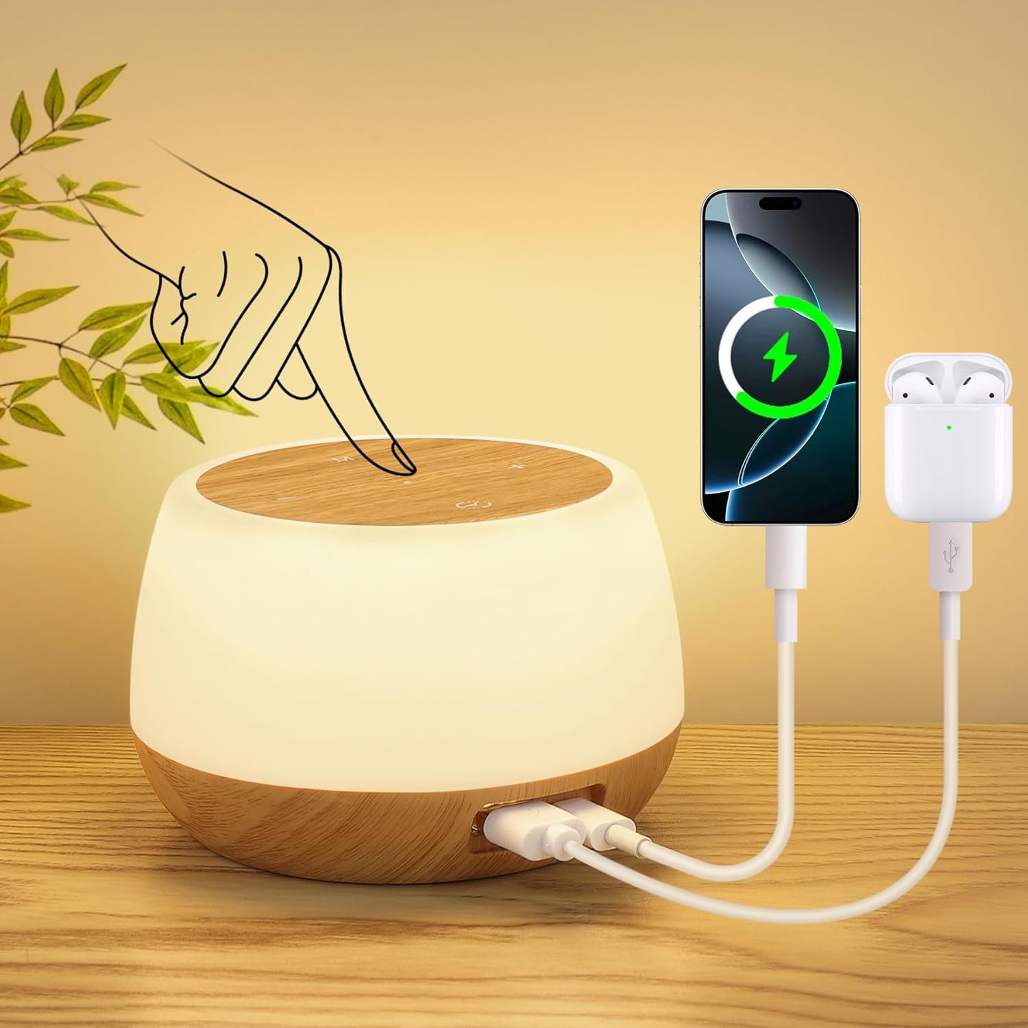 BlingBin LED Nachttischlampe Touch Dimmbar mit günstig online kaufen