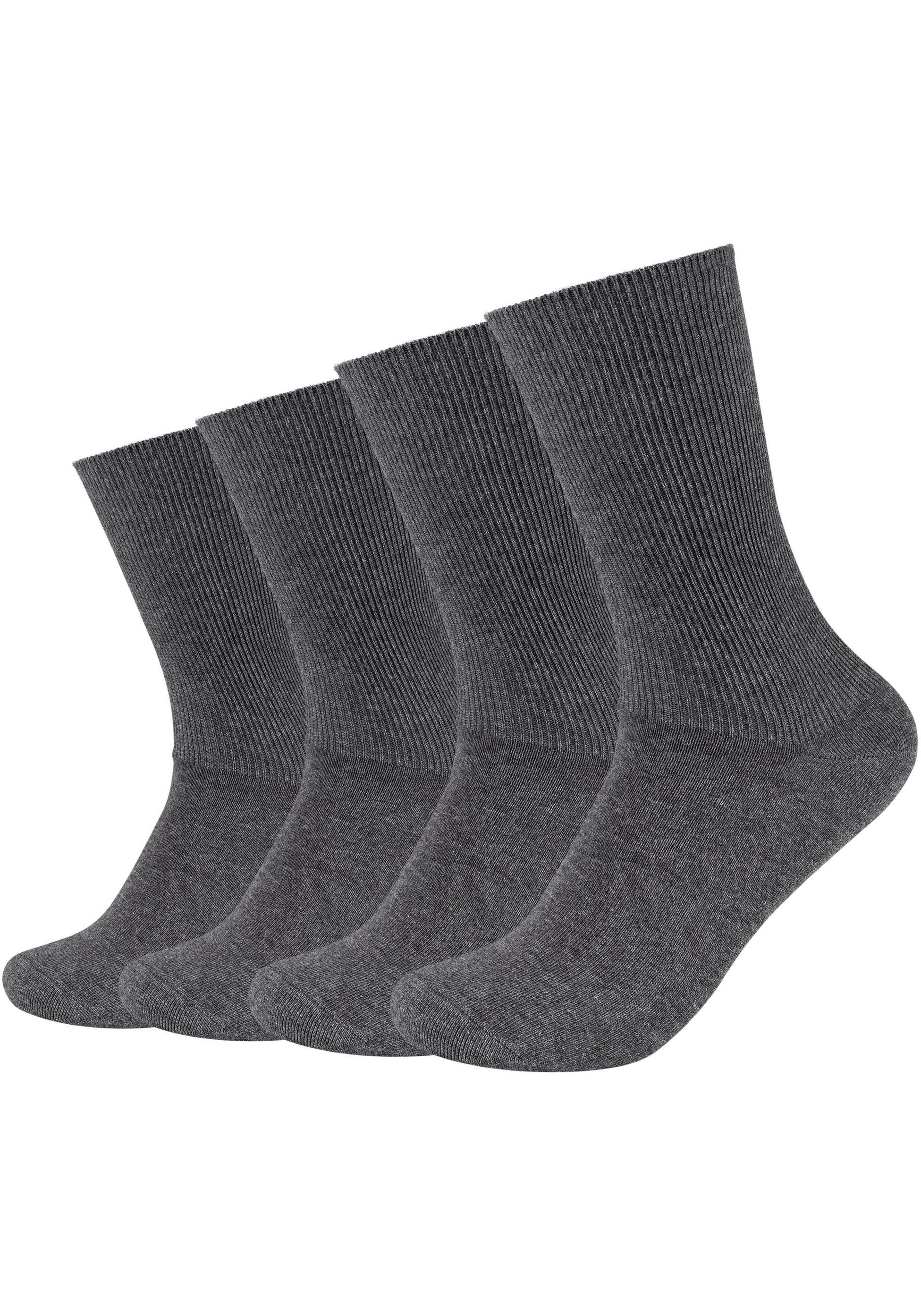 Camano Socken comfort (4-Paar) superweiche Bündchen, venenfreundliche Socke günstig online kaufen