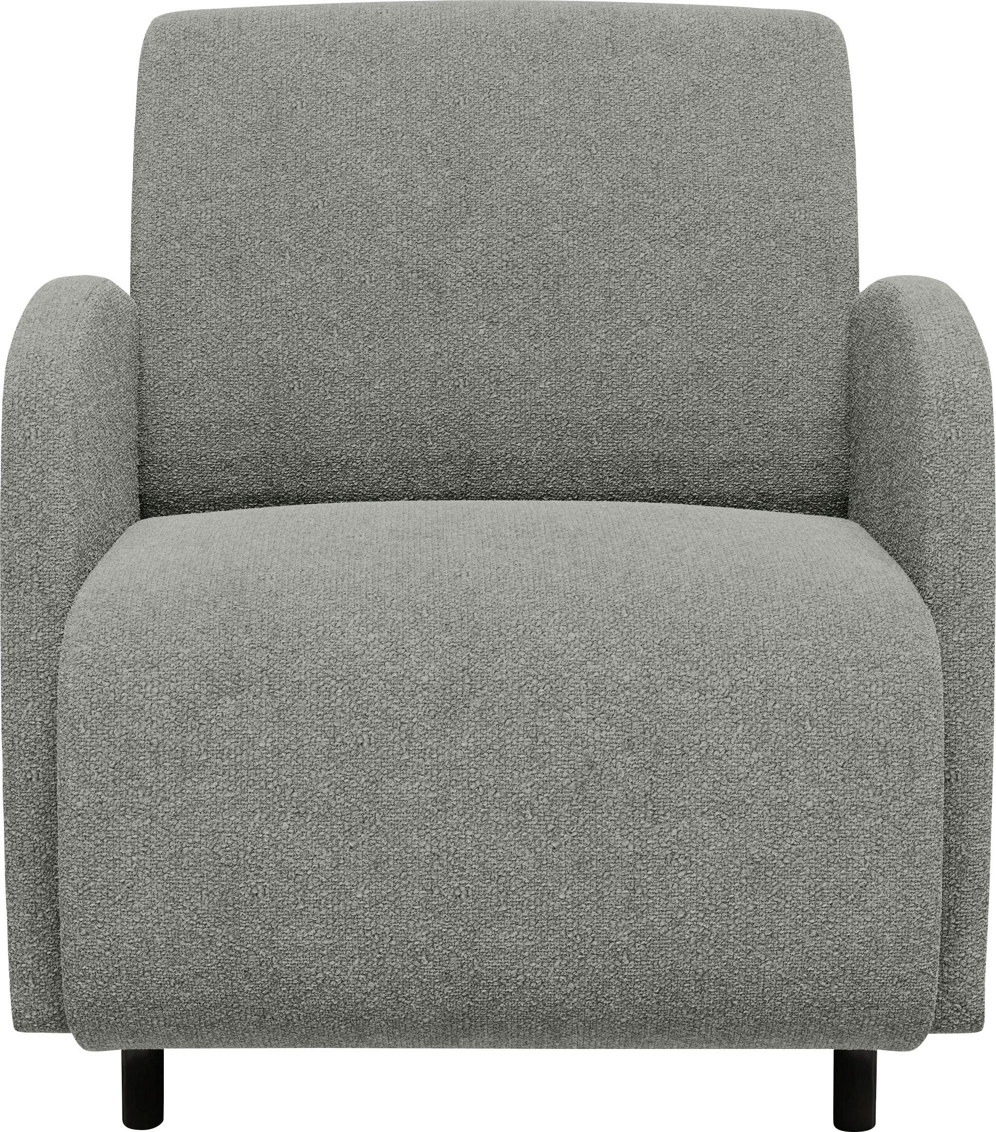 teilweise in auch Stoff Aurelie, recyceltem Sessel erhältlich, Design stilvollem Leonique in