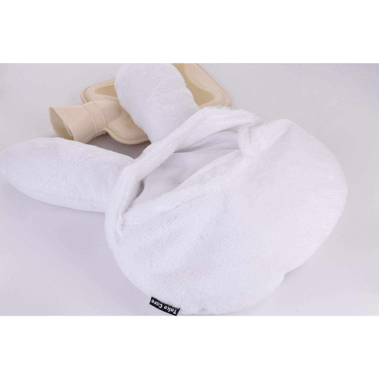 HF Home Flair Wärmekissen 1x Miffy Wärmeflasche 600ml mit abnehmbarem Plüsch-Bezug, (1-tlg), Ideal für Kinder & Kawaii Fans