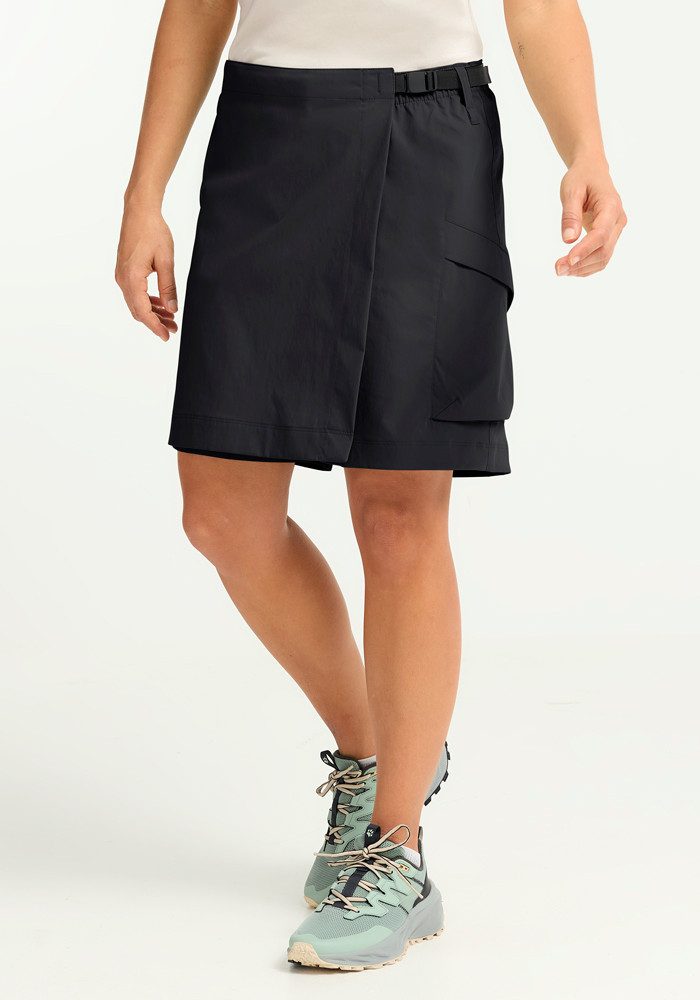 Jack Wolfskin Skort MAHANI SKORT W in Stretch-Qualität, relaxter Schnitt, mit Taschen