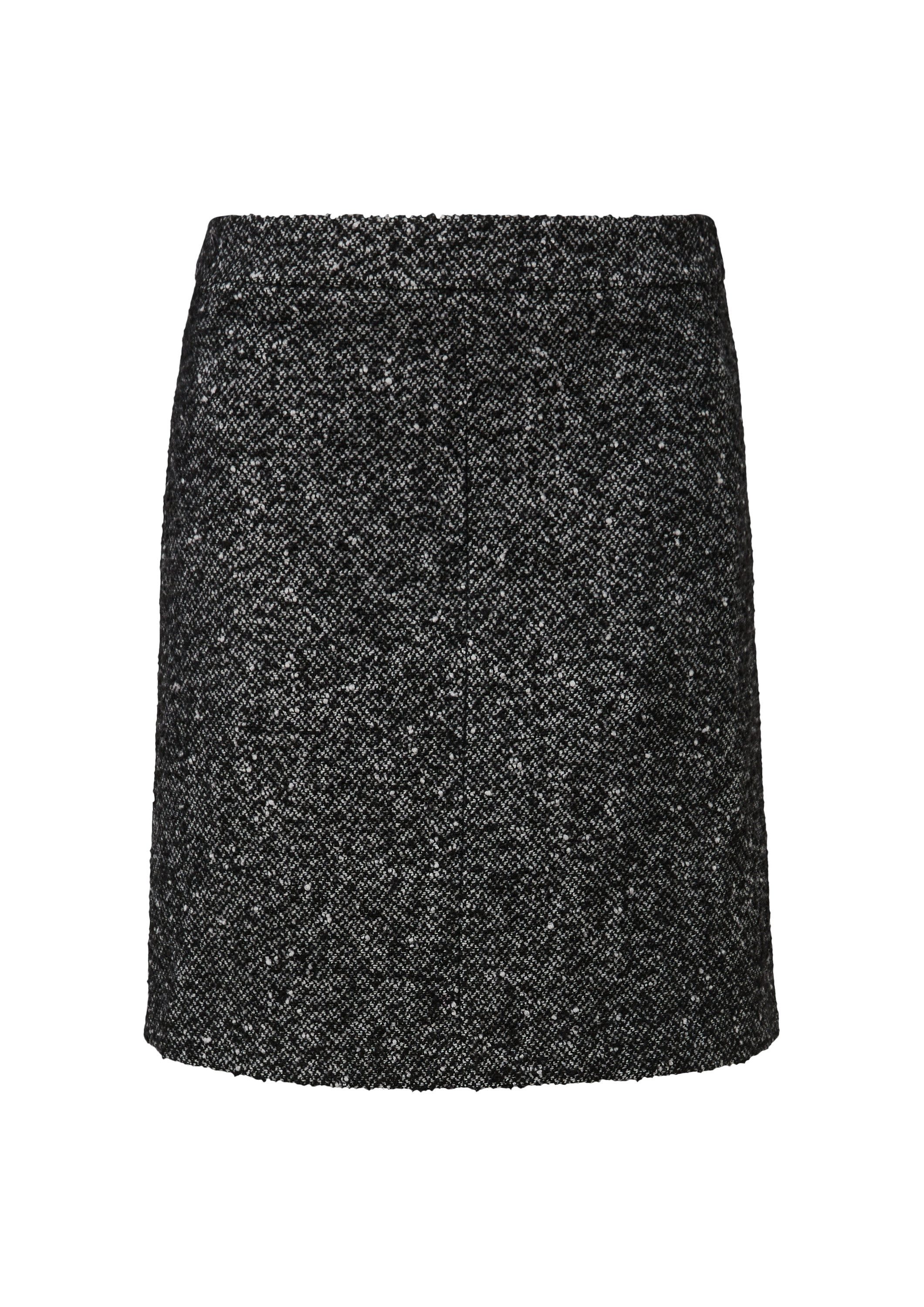 s.Oliver Minirock Rock Wollrock mit Bouclé günstig online kaufen