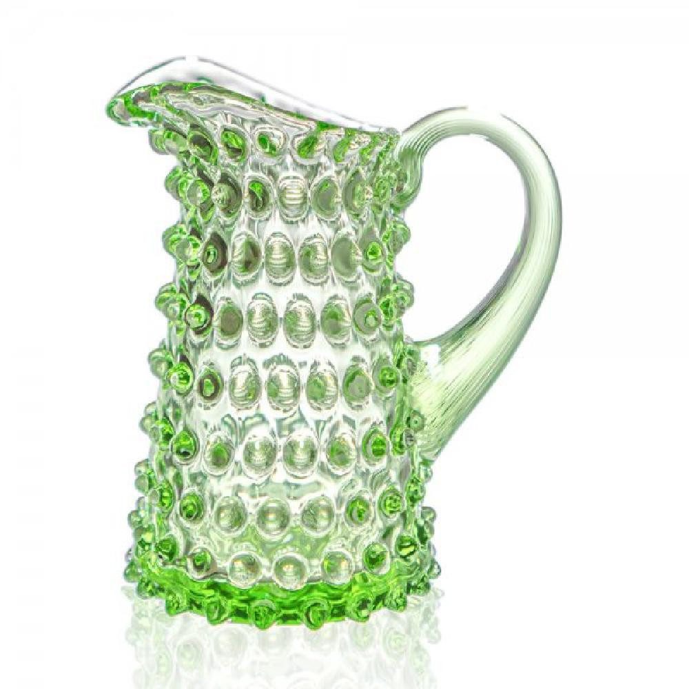 KLIMCHI Karaffe Studio Krug Mini Hobnail Tall Jug Light Green (350ml)