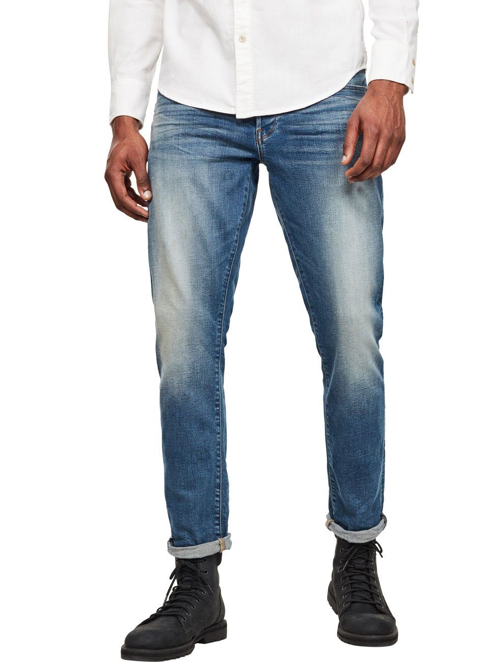 G-STAR Tapered-fit-Jeans 3301 Tapered Джинси Джинсиhose mit Stretch
