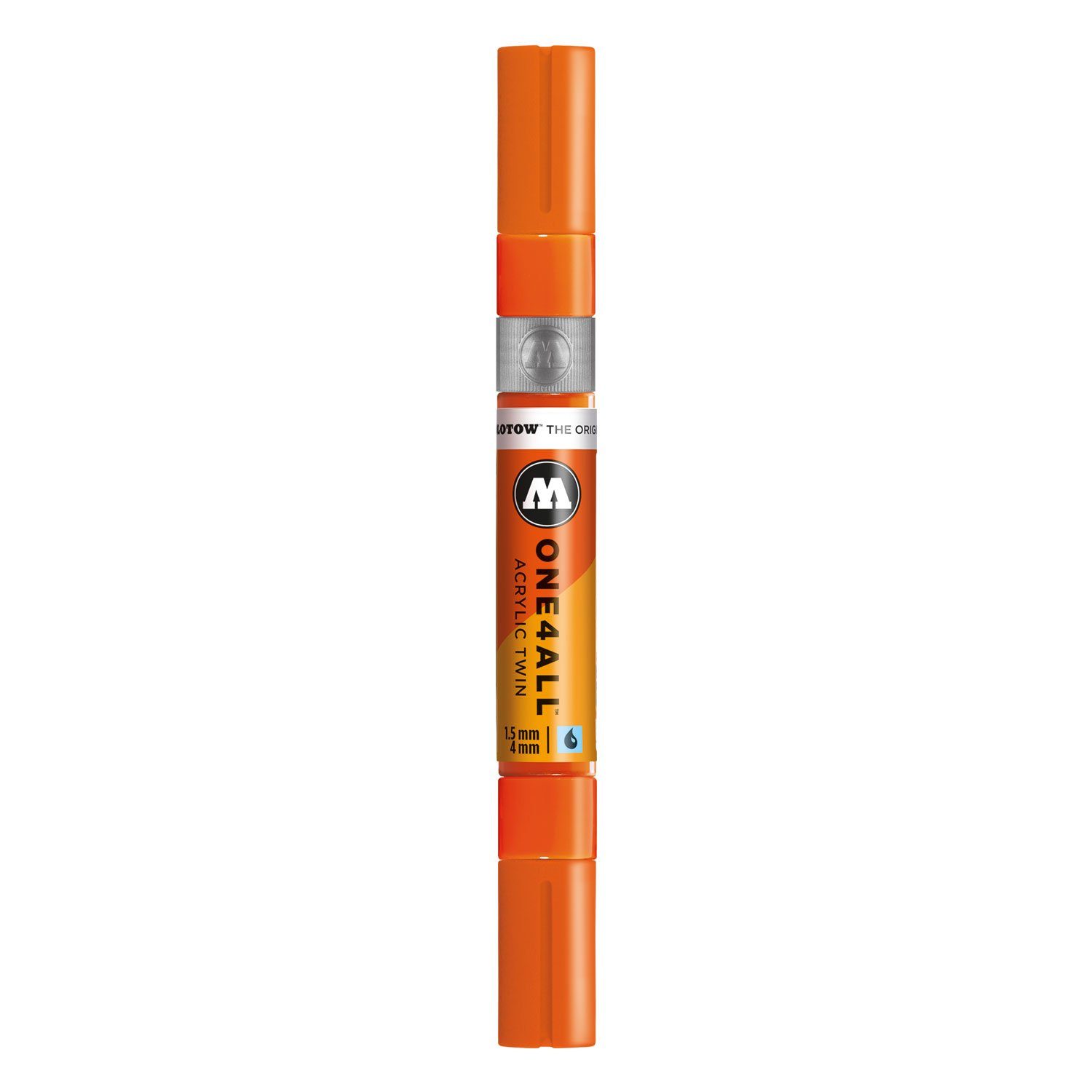 MOLOTOW Marker ONE4ALL Acrylmarker TWIN Dare orange