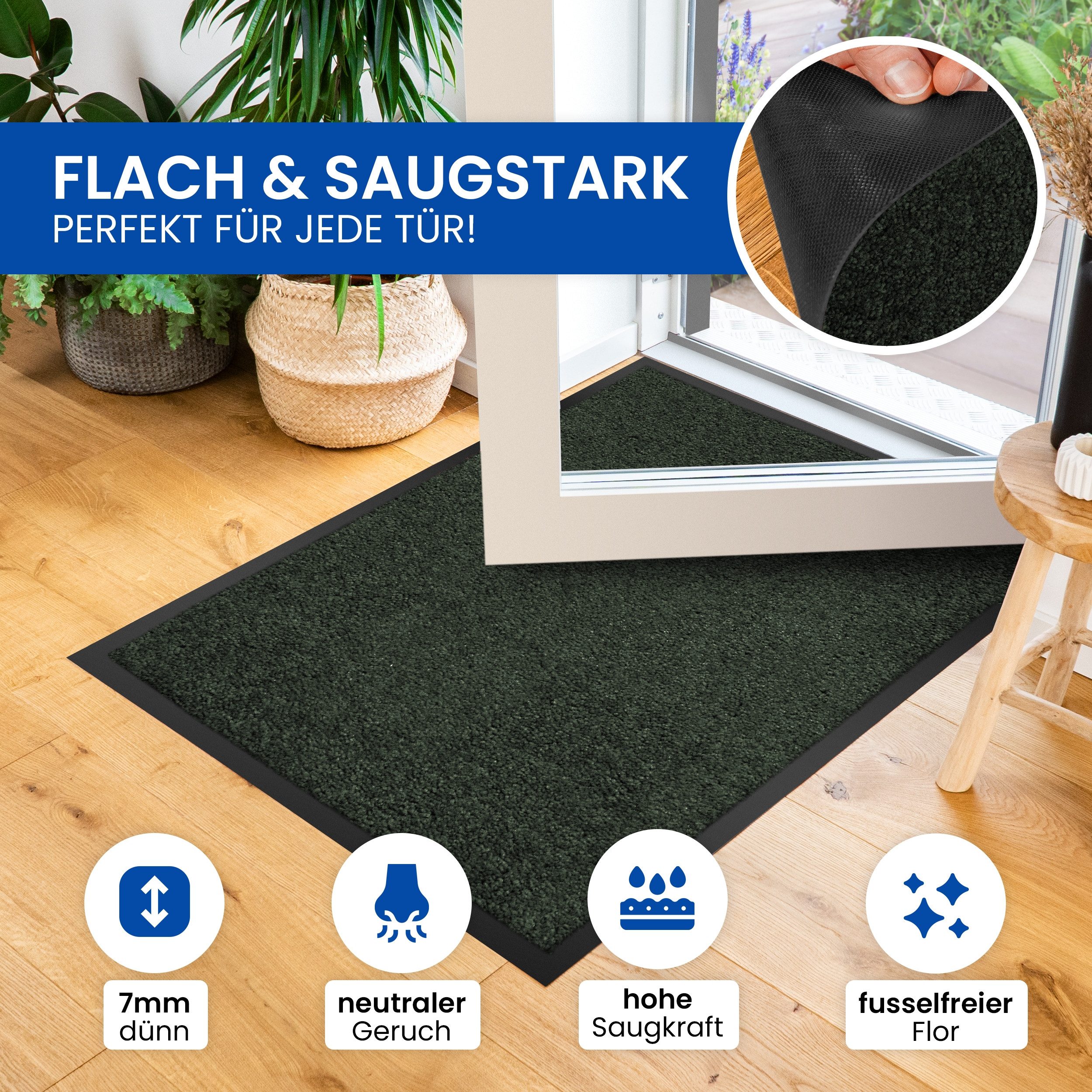 Gentle North Fußmatte für Innen & Außen - Schmutzfangmatte günstig online kaufen