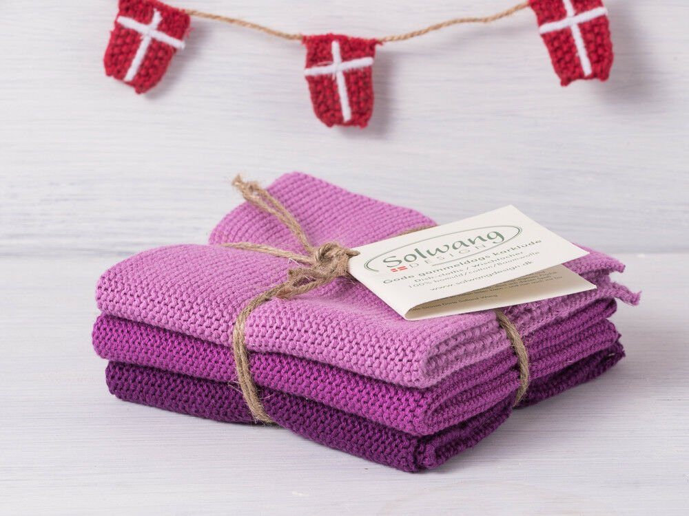 Solwang Spültuch Solwang Wischtuch Heide Kombi 3er Set