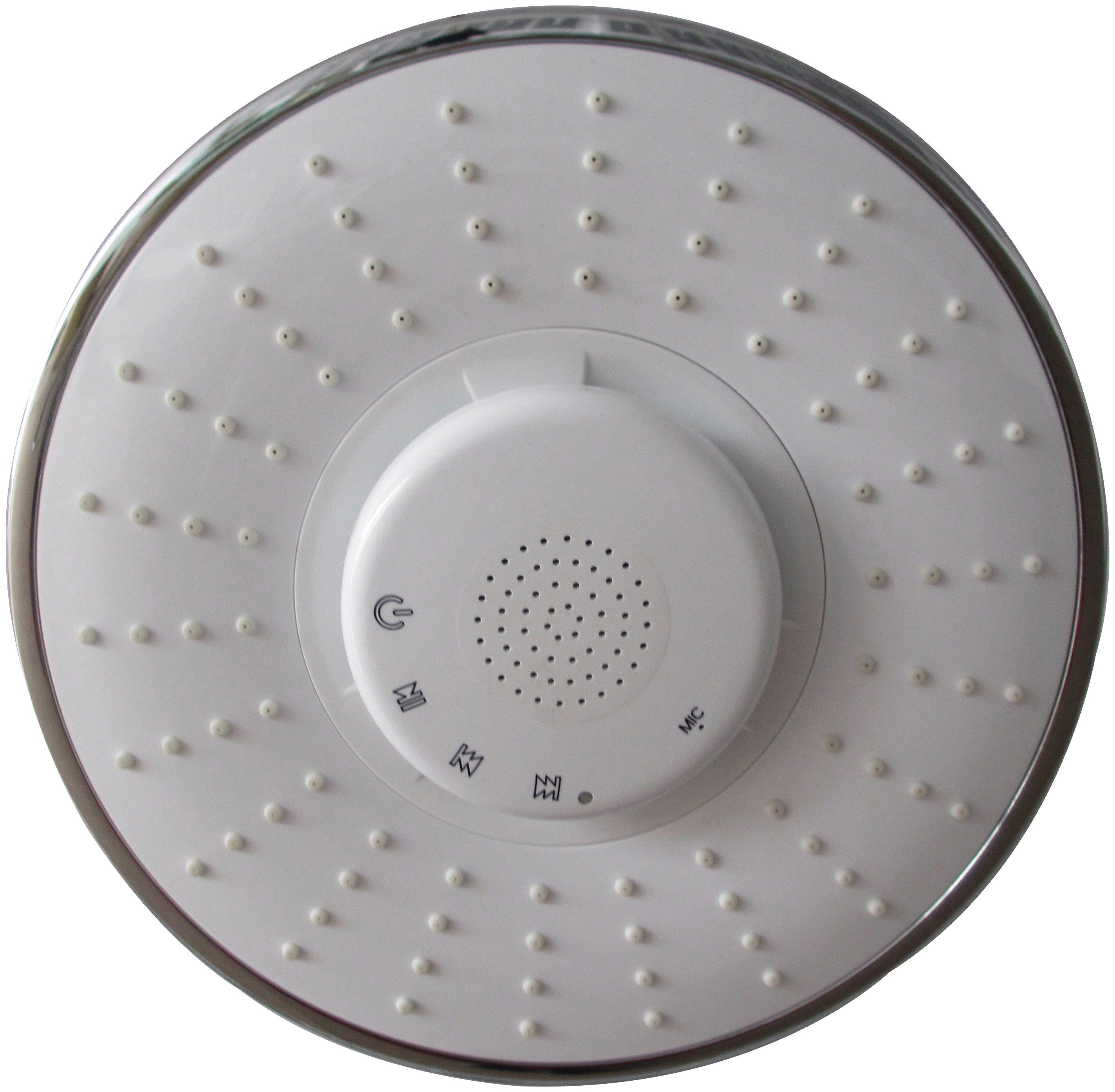 ADOB Regenduschkopf Bluetooth, mit Bluetoothlautsprecher für Musik oder Telefon