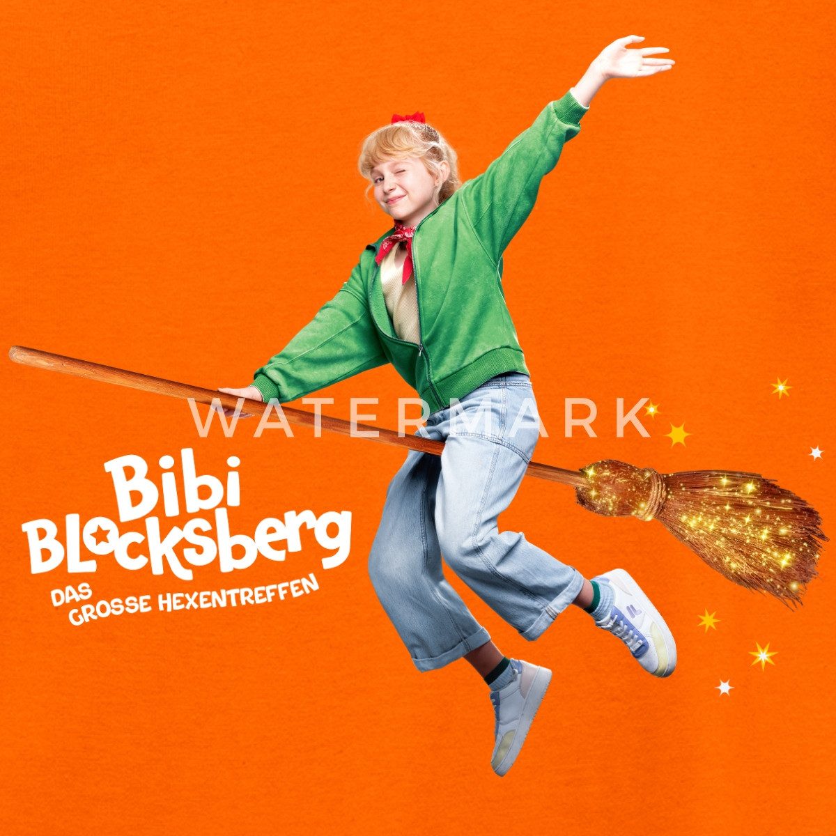 Spreadshirt T-Shirt Bibi Blocksberg Film Bibi Fliegt Auf Kartoffelbrei Kinder T-Shirt (1-tlg)