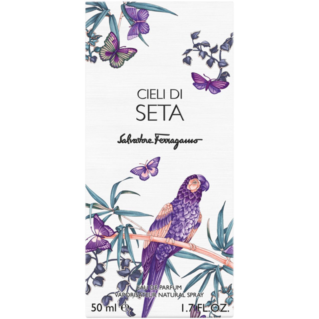 Salvatore Ferragamo Eau de Parfum Cieli di Seta, Glasflakon, Parfüm EDP, Damenduft