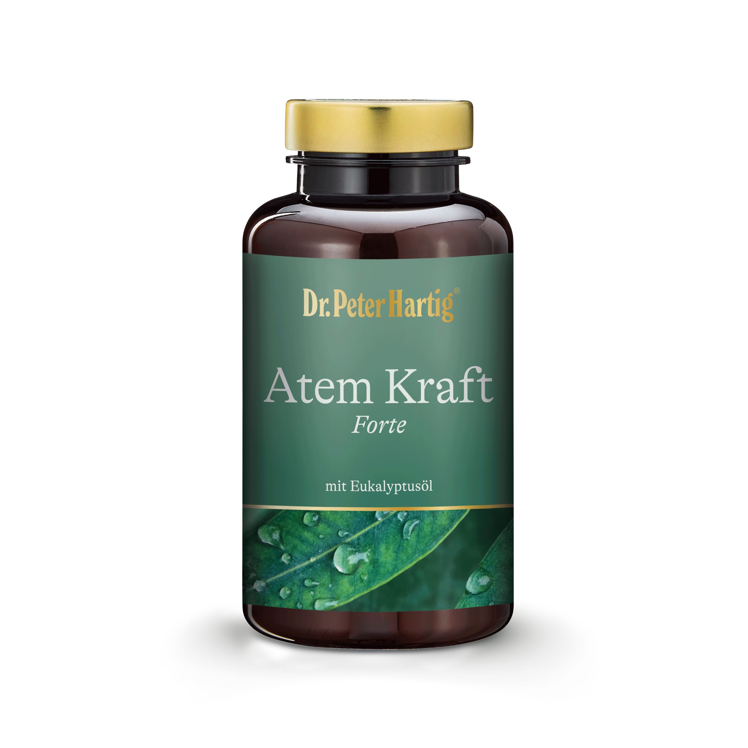 Atem Kraft Forte, unterstützt die Atmung und Lunge, OPC, Eukalyptusöl, Kapseln