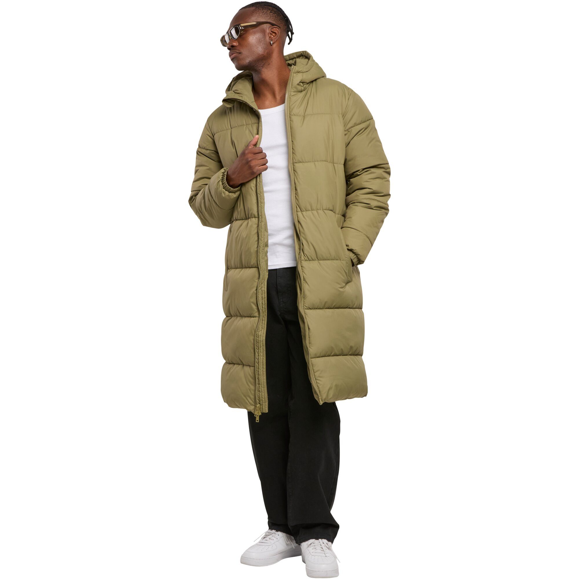 URBAN CLASSICS Steppmantel Urban Classics Mens Long Puffer Coat