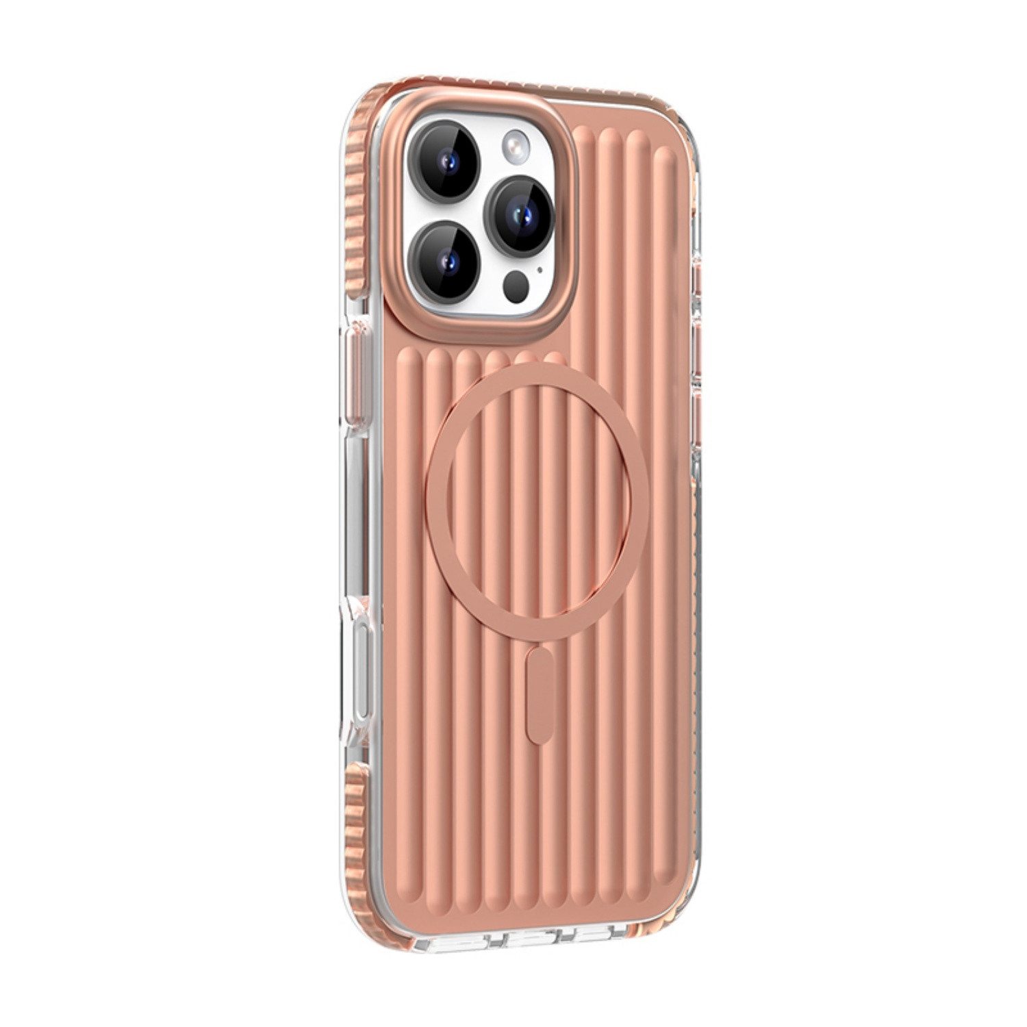 mutural Handyhülle Metallische Koffer-Hülle, kompatibel mit iPhone 16 Pro / 16 Pro Max