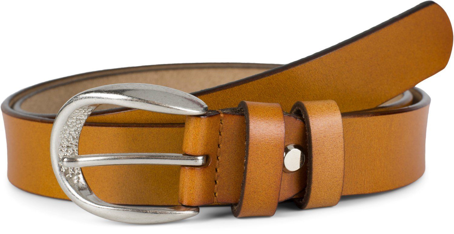 Ledergürtel Unisex Echtleder Gürtel schmal 2,8 cm